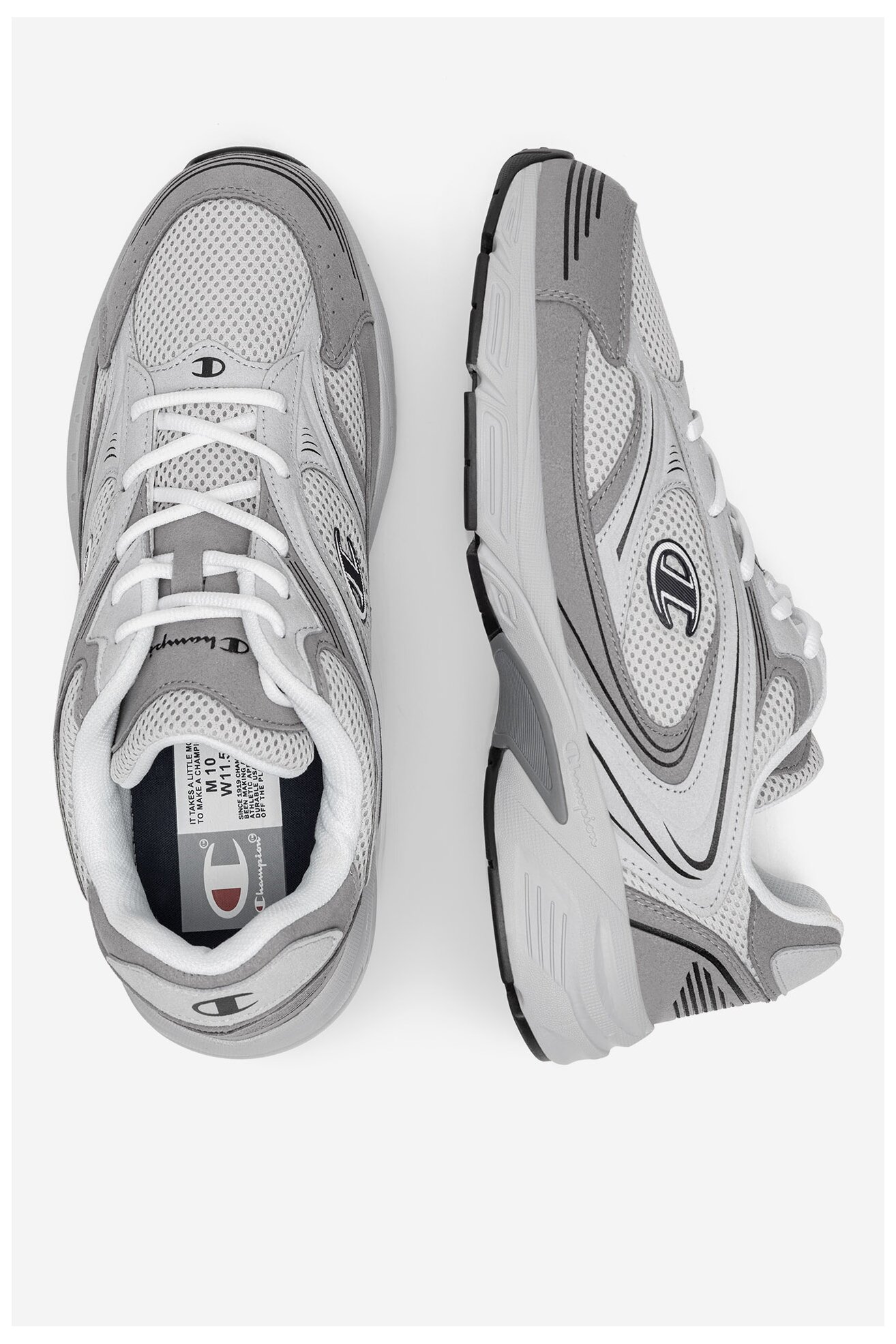 Sportcipő Champion RN00 MS LOW S22347-ES004 SZÜRKE