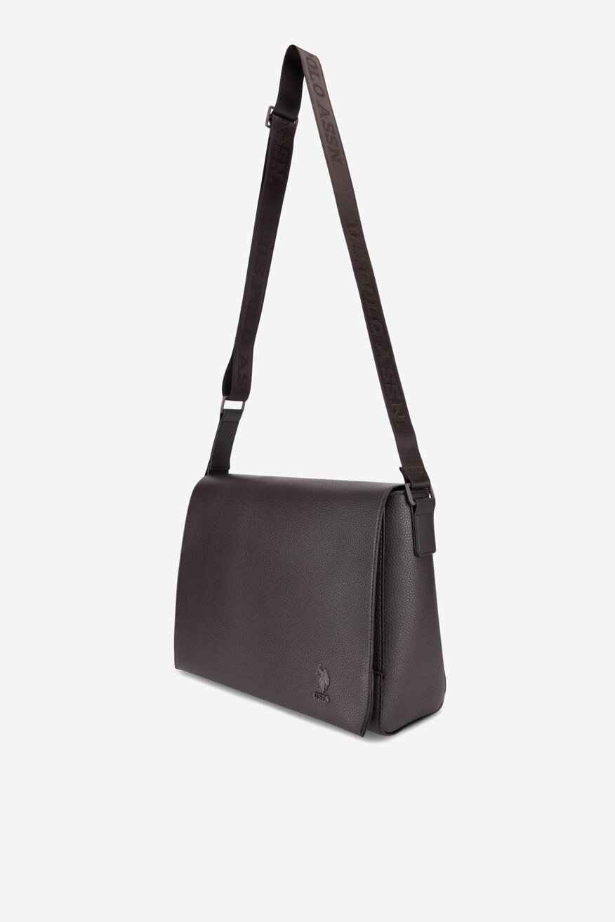 
                Мъжка чанта U.S. POLO ASSN. ТЪМНОКАФЯВ - 5905588974260