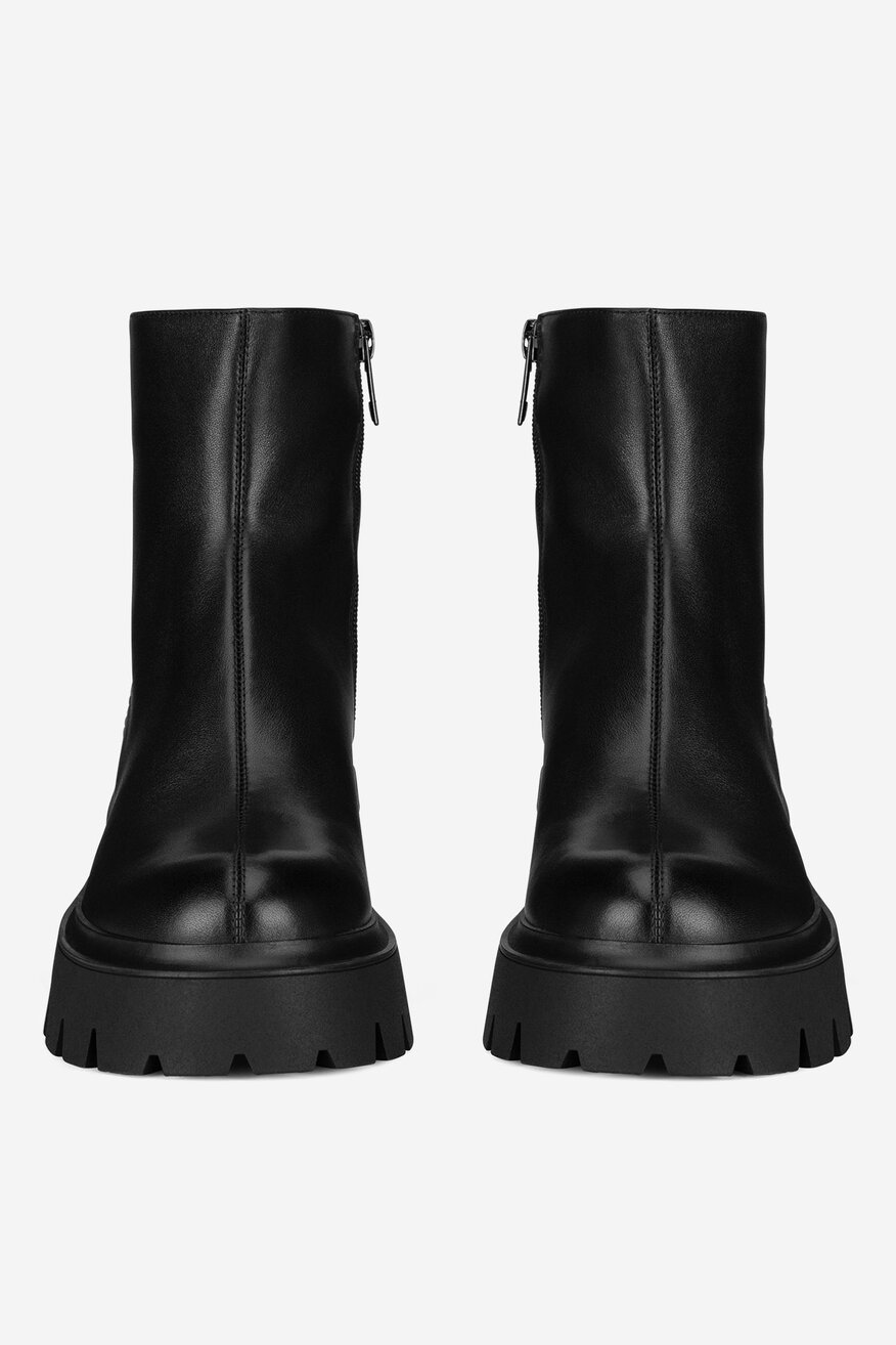 Badura - Botki skórzane - 5905588871132