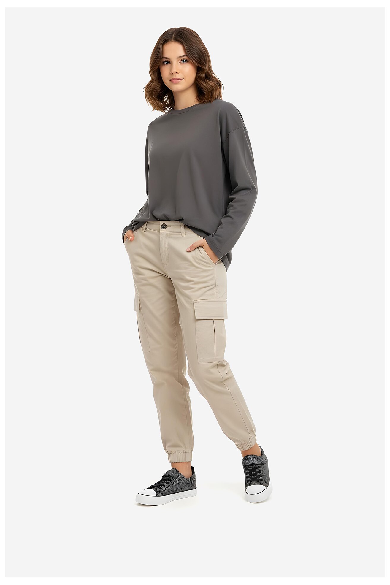 Pantofi pânză DeeZee CEO-CSS20377-53 NEGRU