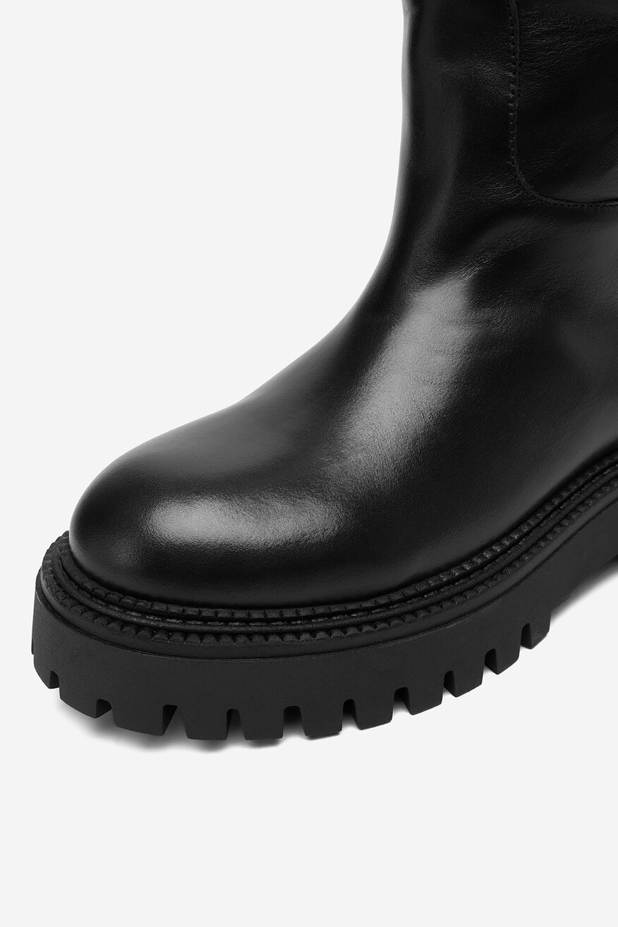 
                G-STAR RAW - Kozaki skórzane - 5906751313534