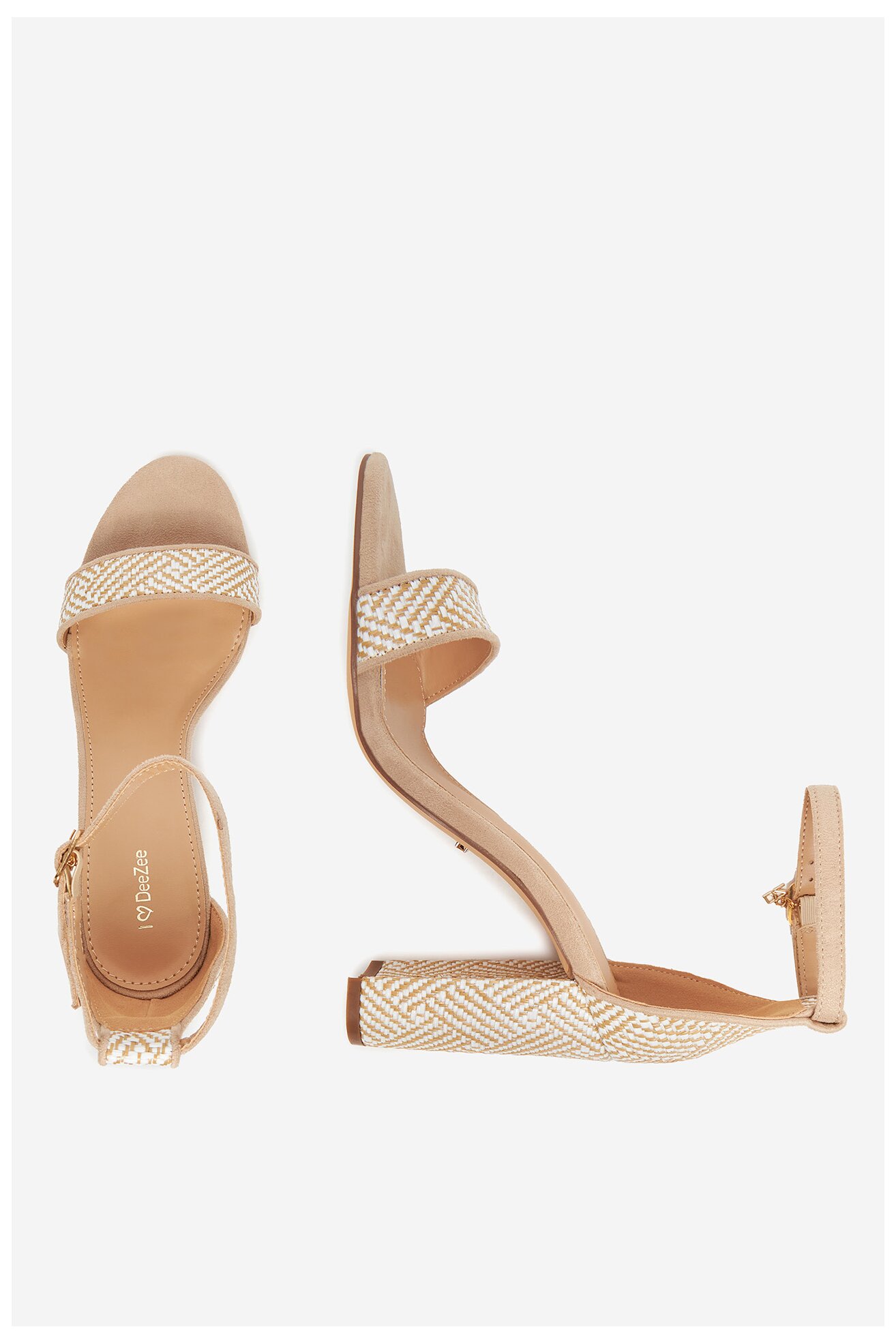 Sandały DeeZee 0812-G710 Beżowy