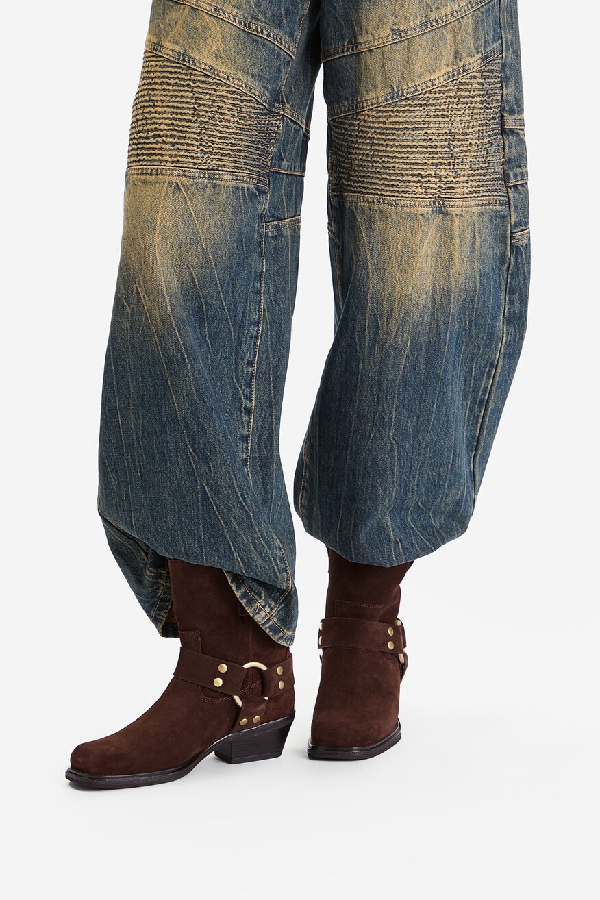 Badura - Botki zamszowe - 5906751393468