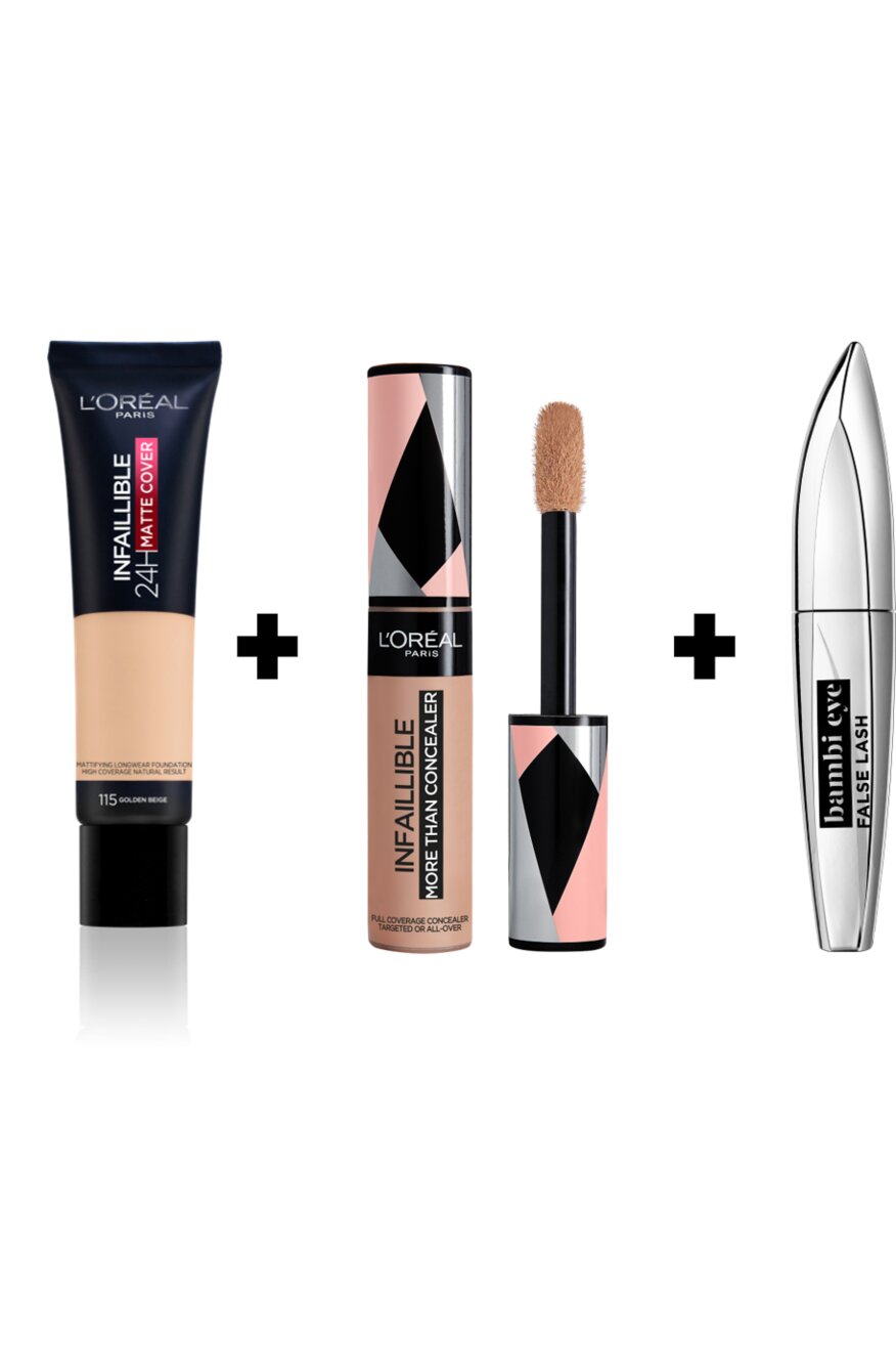 
                L'OREAL PARIS - INFAILLIBLE 24H MATTE COVER 175 SAND BEZ KOLORU - 2230010292012