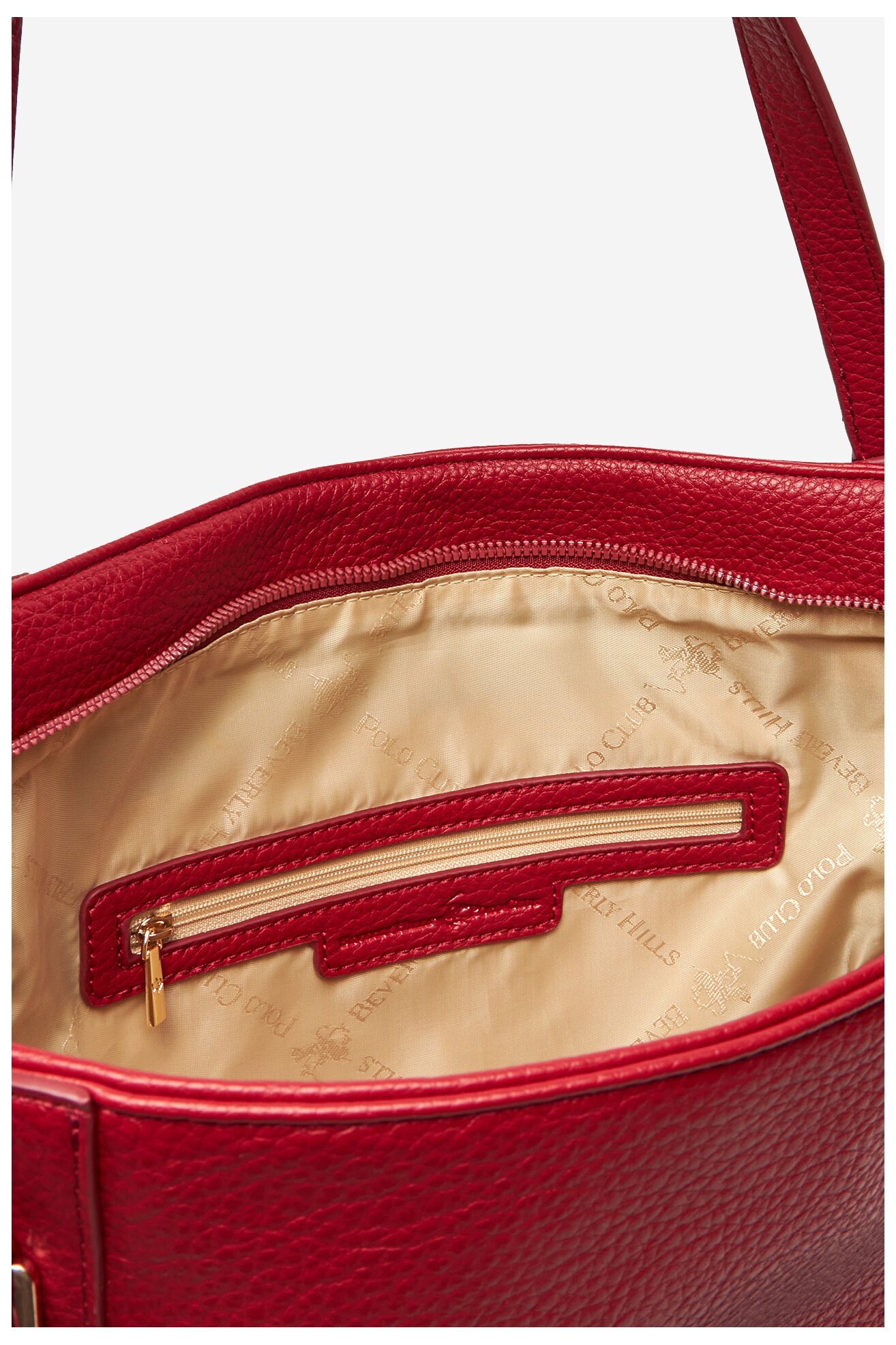 Kézitáska Beverly Hills Polo Club CEO-BHPC-C-005-08 BORDÓ