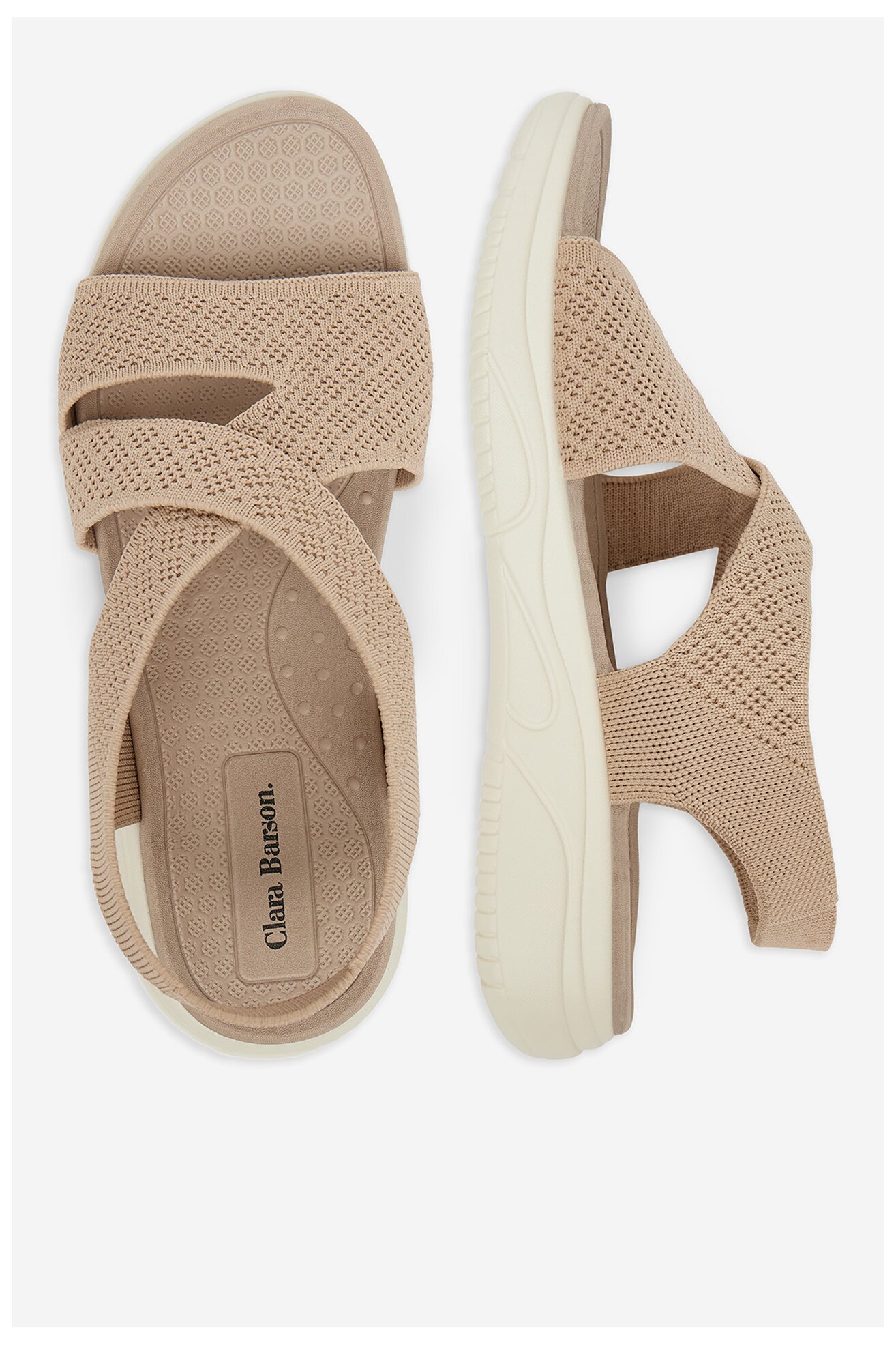 Sandały Clara Barson R25SS02836 Beżowy