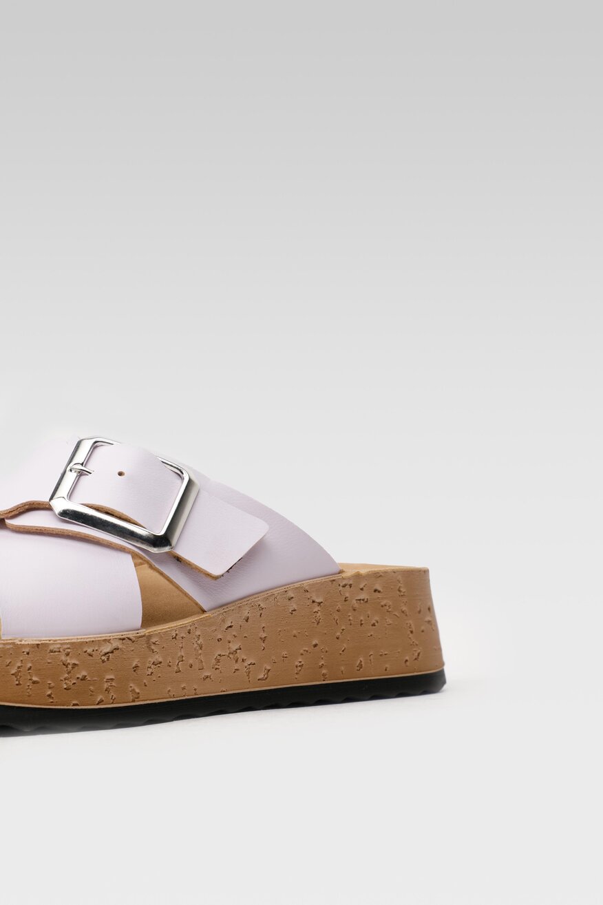 
                Inblu - Klapki pastelowe fioletowe - 5904248622244