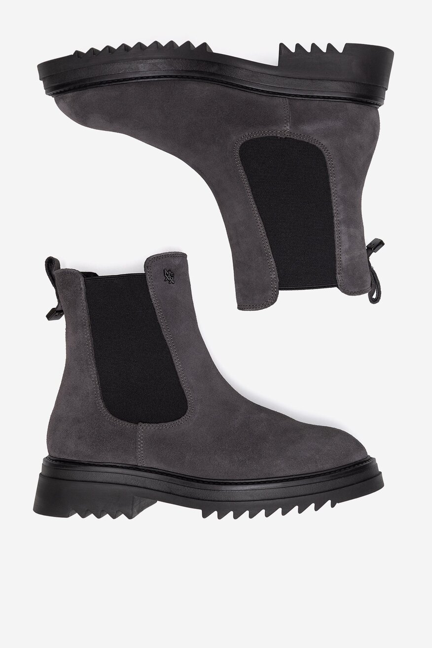 Mexx - Sztyblety zamszowe ocieplane - 5905588961352