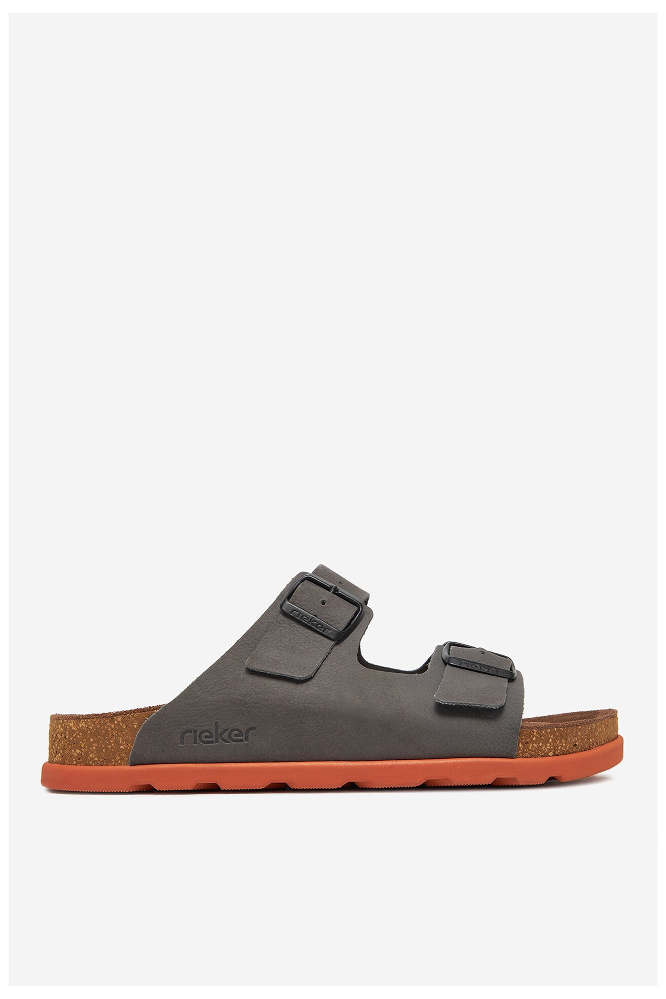 Klapki Rieker CEO-21190-40 Szary