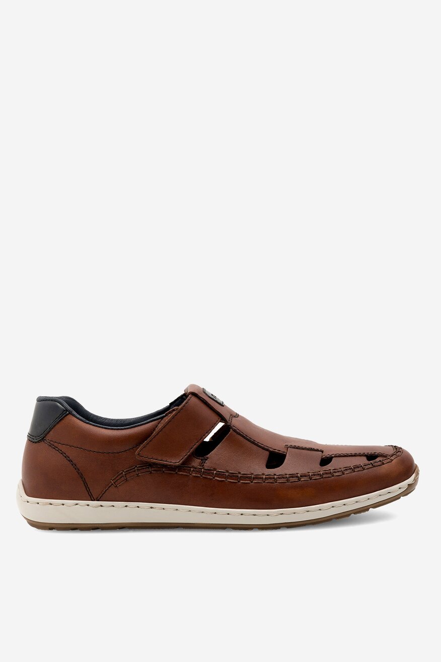 Polobotka Rieker HNĚDÁ - 2230056261348