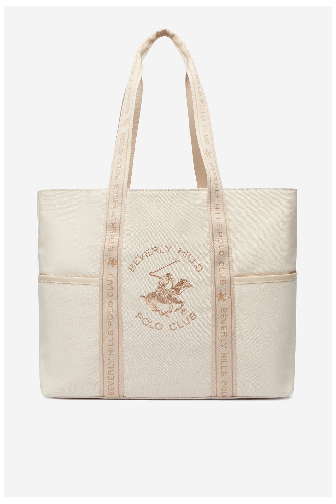 Torebka Beverly Hills Polo Club CWBEO-BHPC-L-018-09 Beżowy