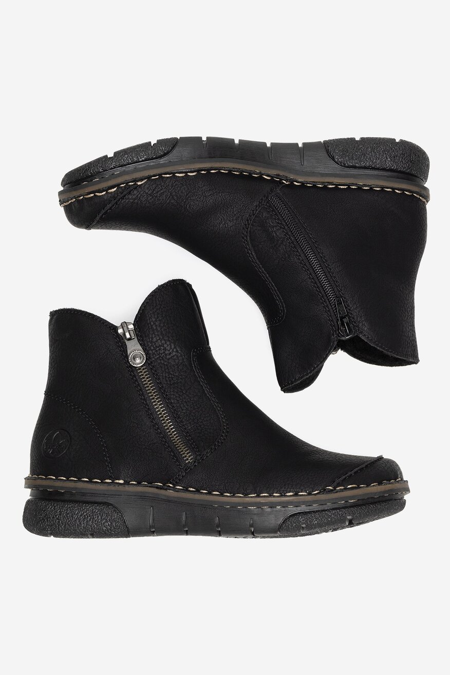 Ghete Rieker NEGRU - 2230068903519