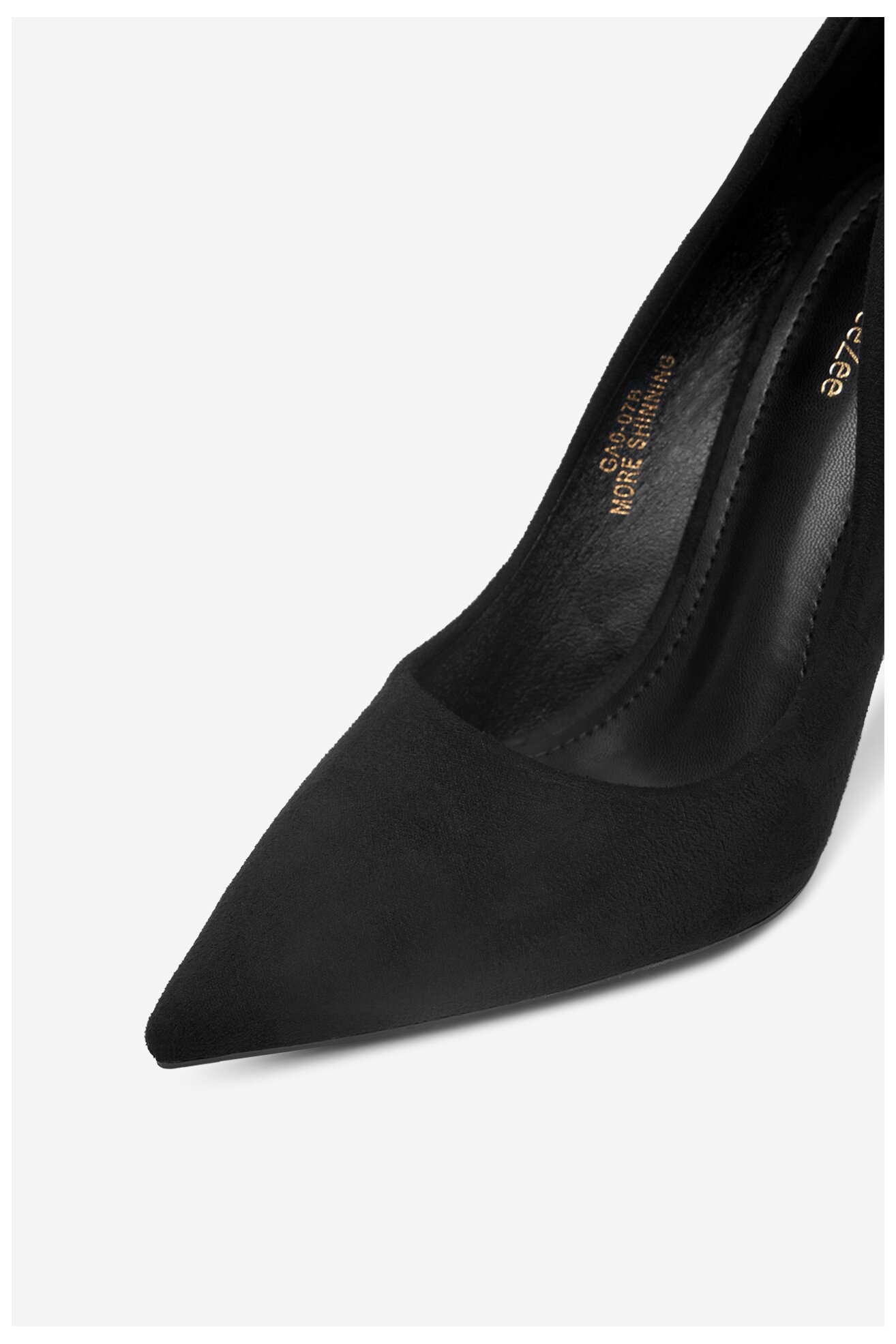 Czółenka DeeZee GA0-07B Czarny