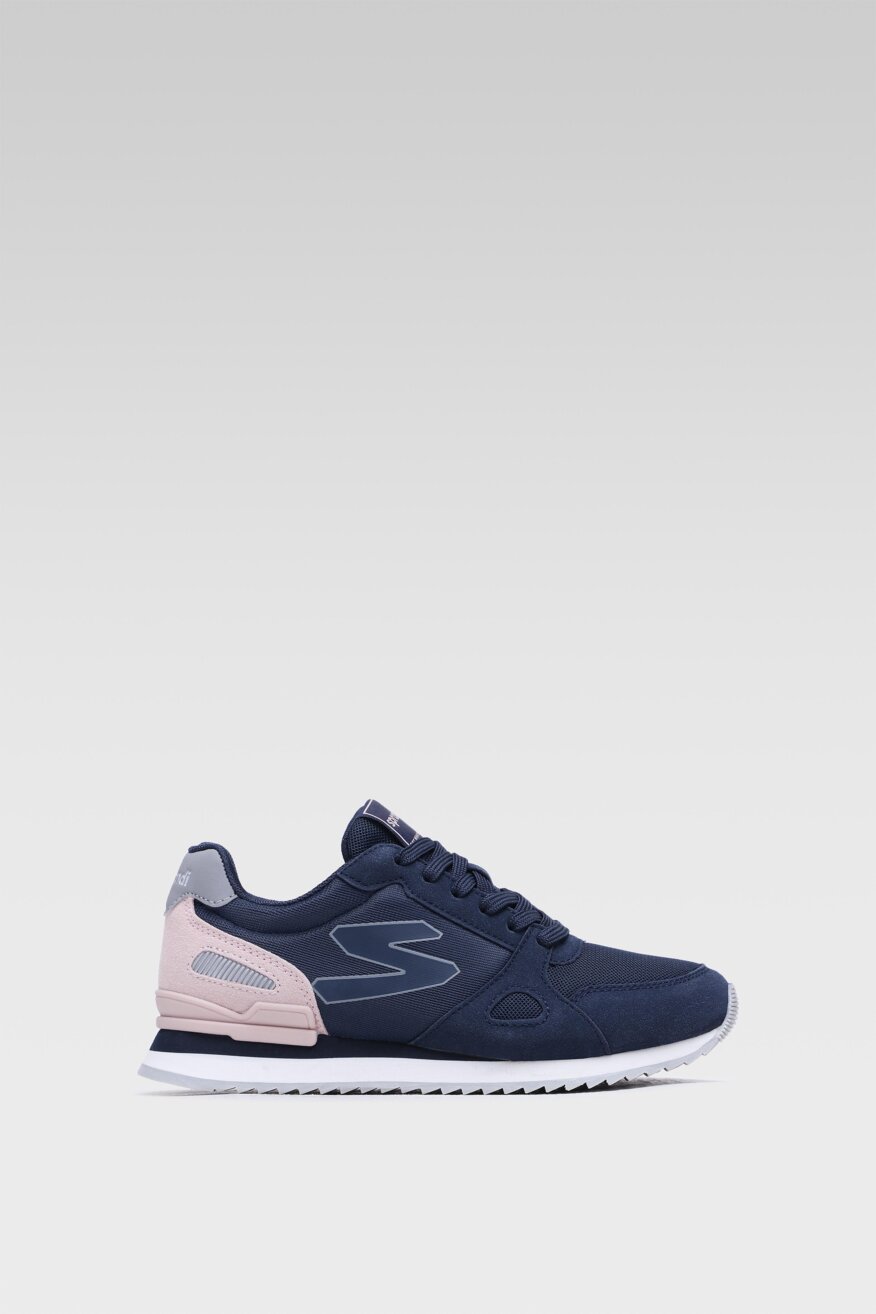 
                Sprandi - Obuwie sportowe granatowe sznurowane - 5903698480138