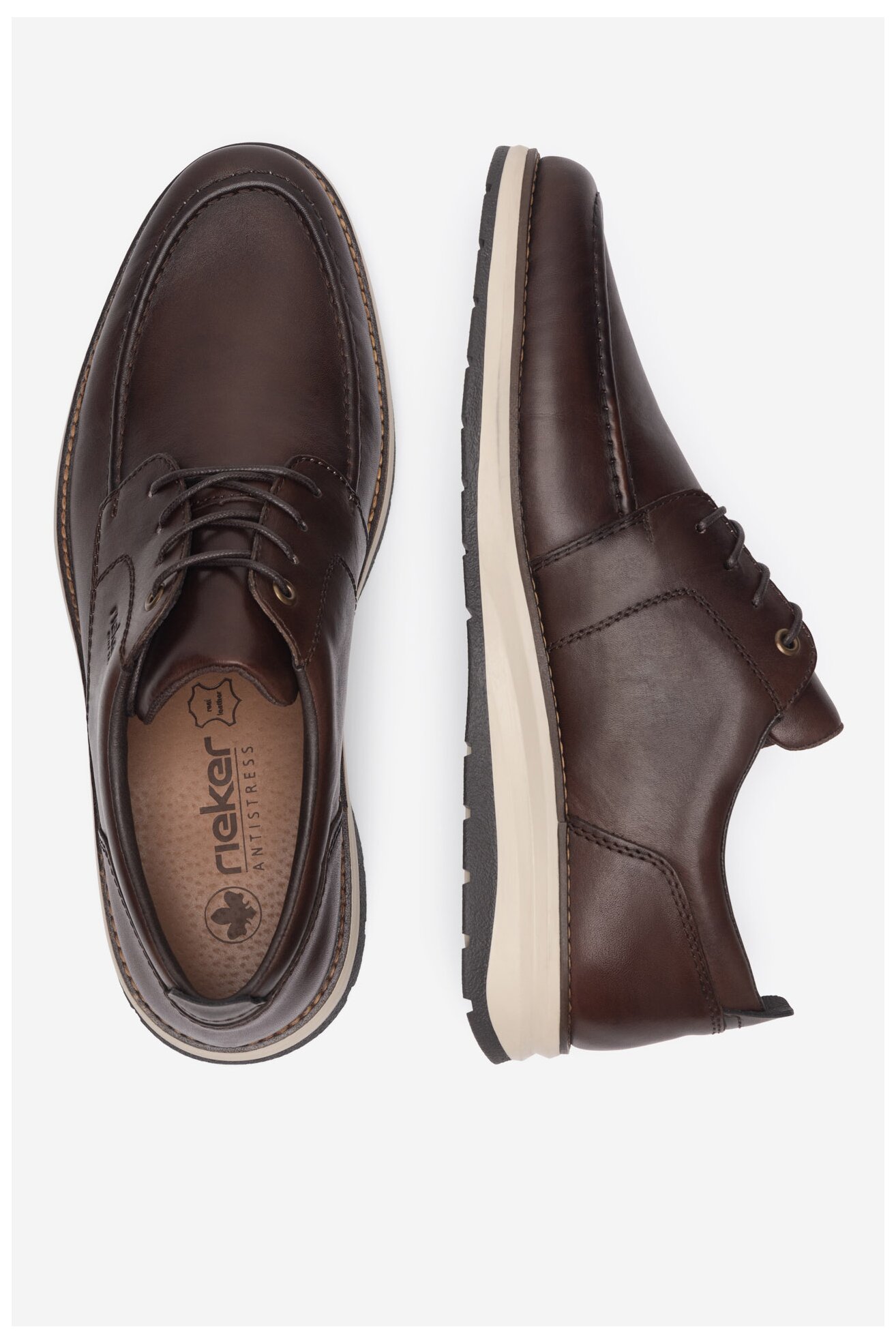 Половинки обувки Rieker 14704-25 КАФЯВ