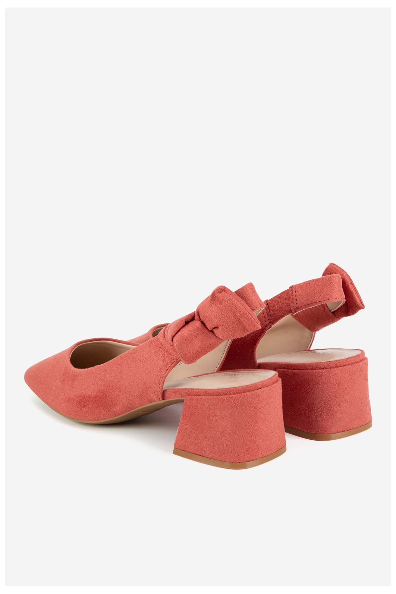 Lodičky Clara Barson LH2002-2 SVĚTLE ČERVENÁ