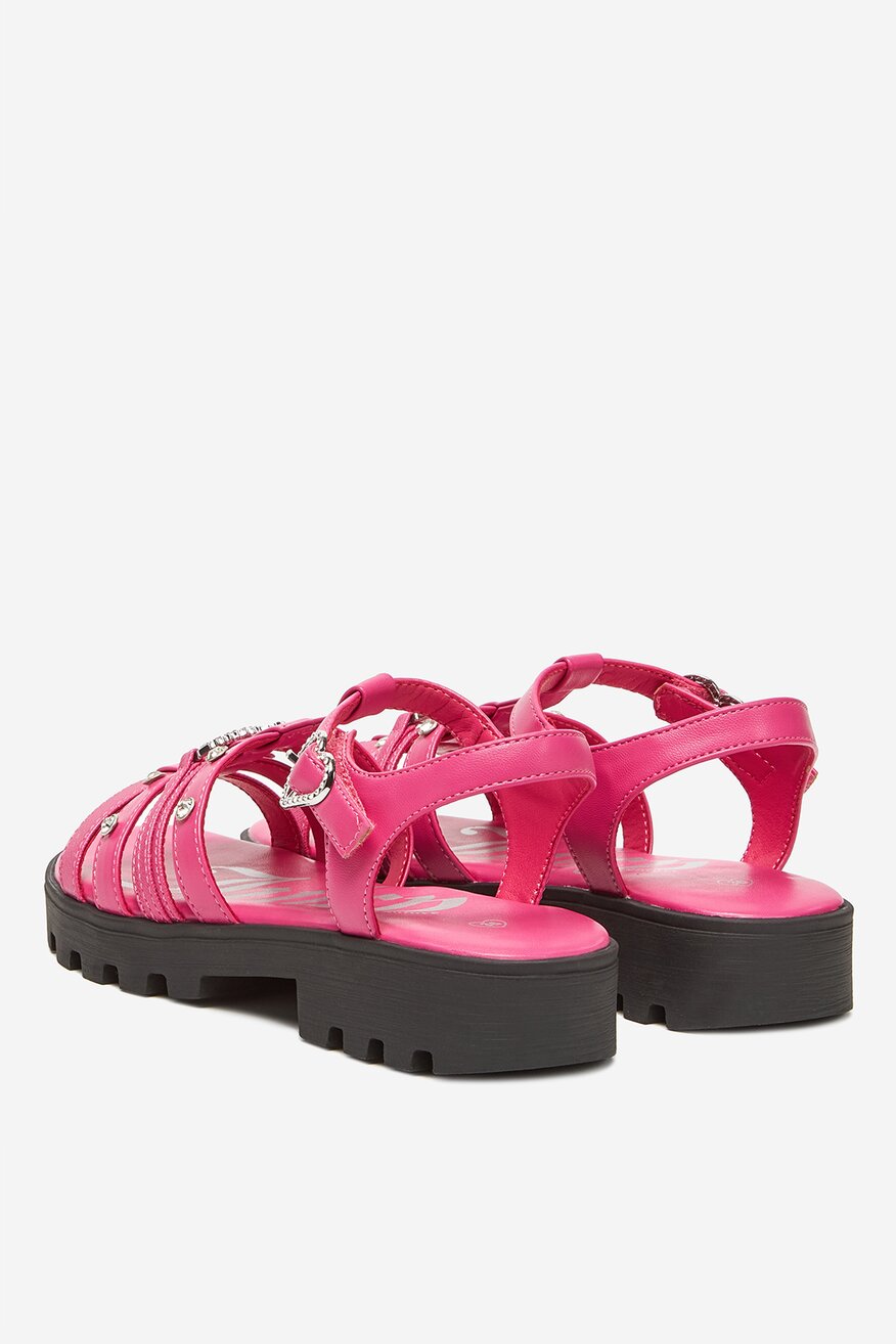 Juicy Couture - Sandały na grubej podeszwie - 5904862327808