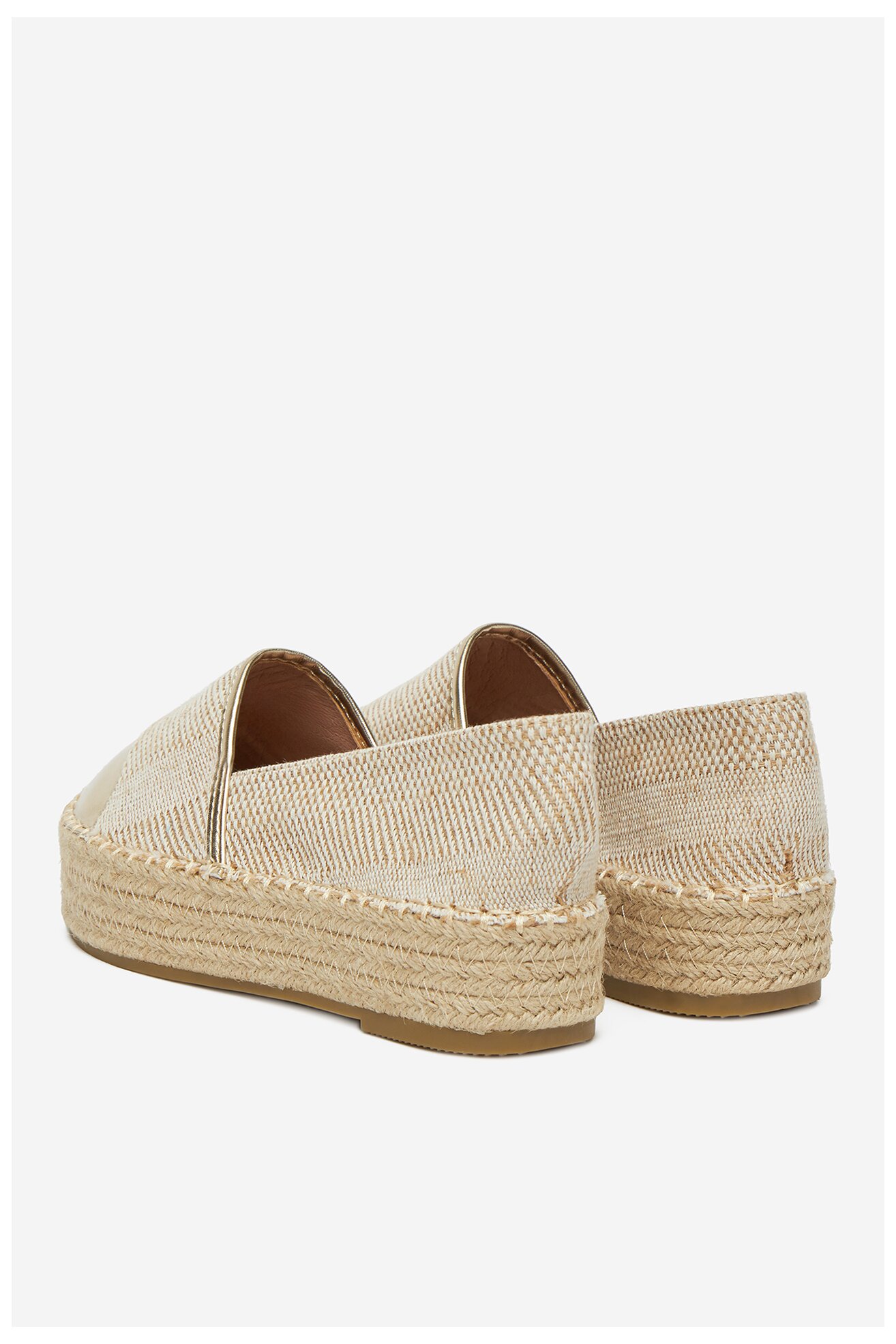 Espadryle DeeZee JSZ701-2 Złoty