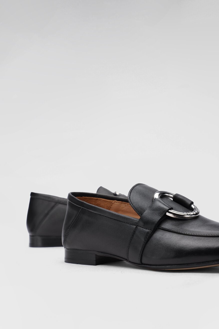 Gino Rossi - Skórzane półbuty z aplikacją - 5903698406107