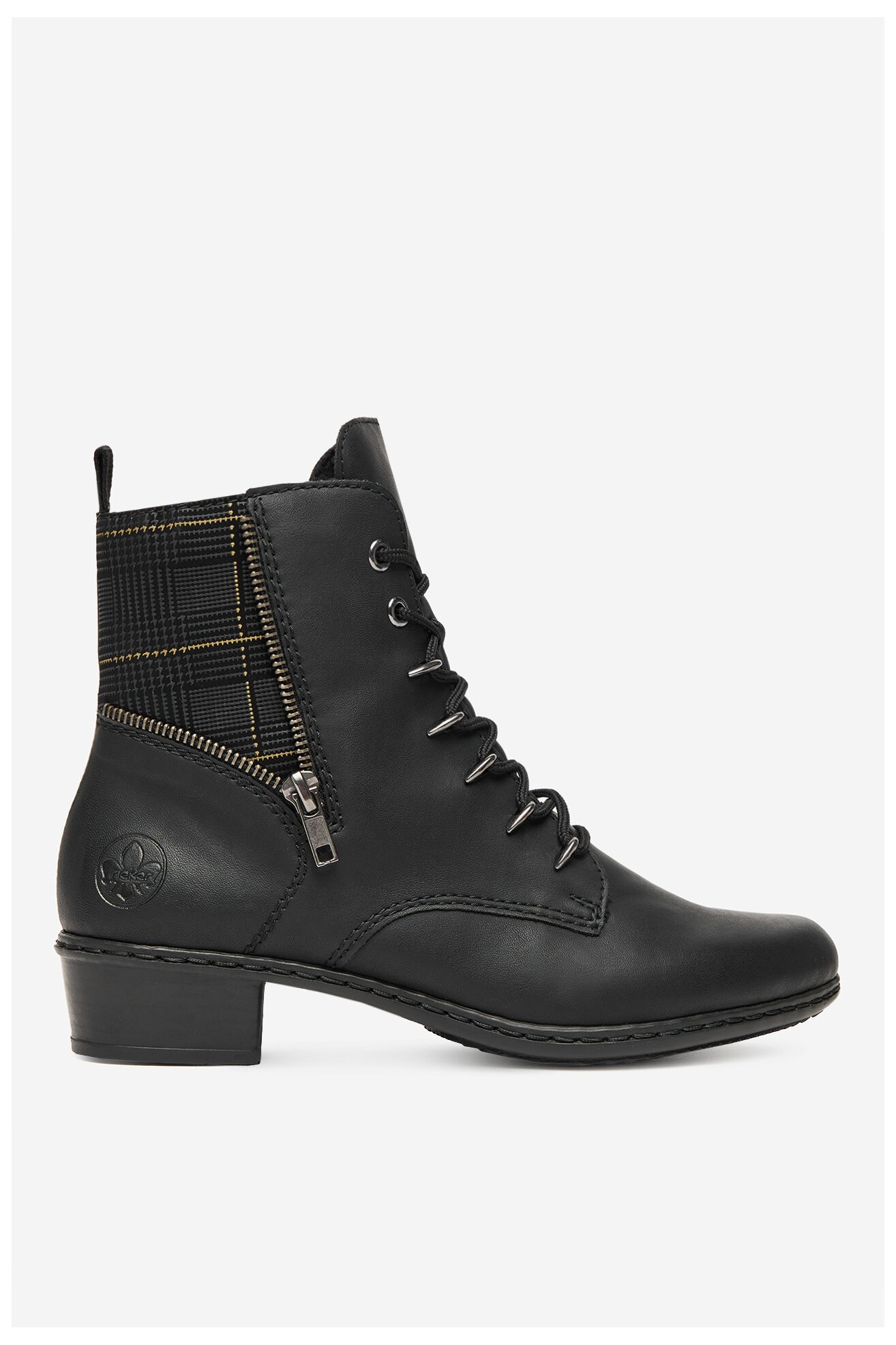 Bocanci Rieker Y0700-01 NEGRU