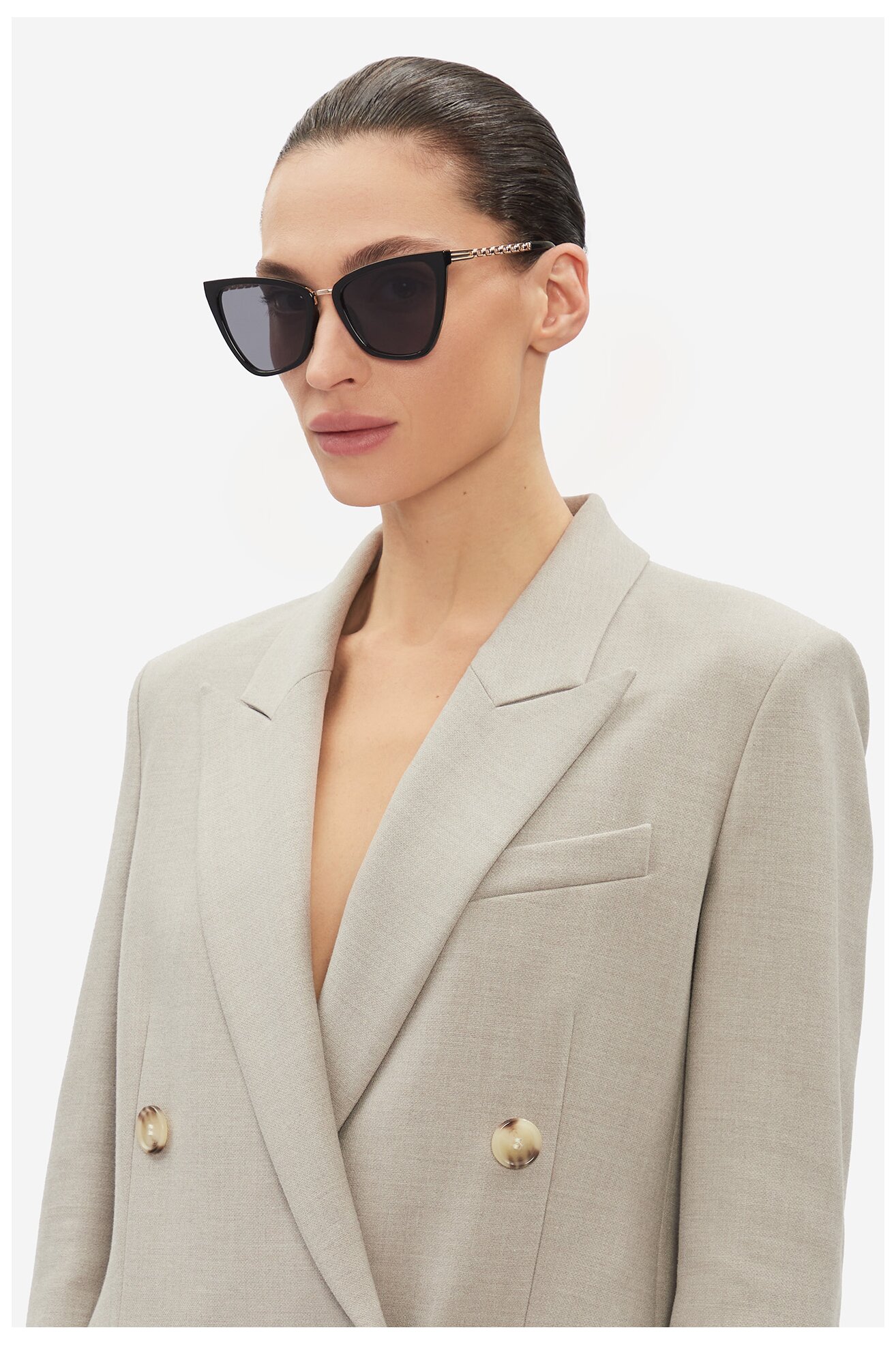 Ženske sunčane naočare Jenny 4WF-013-SS25 CRNA