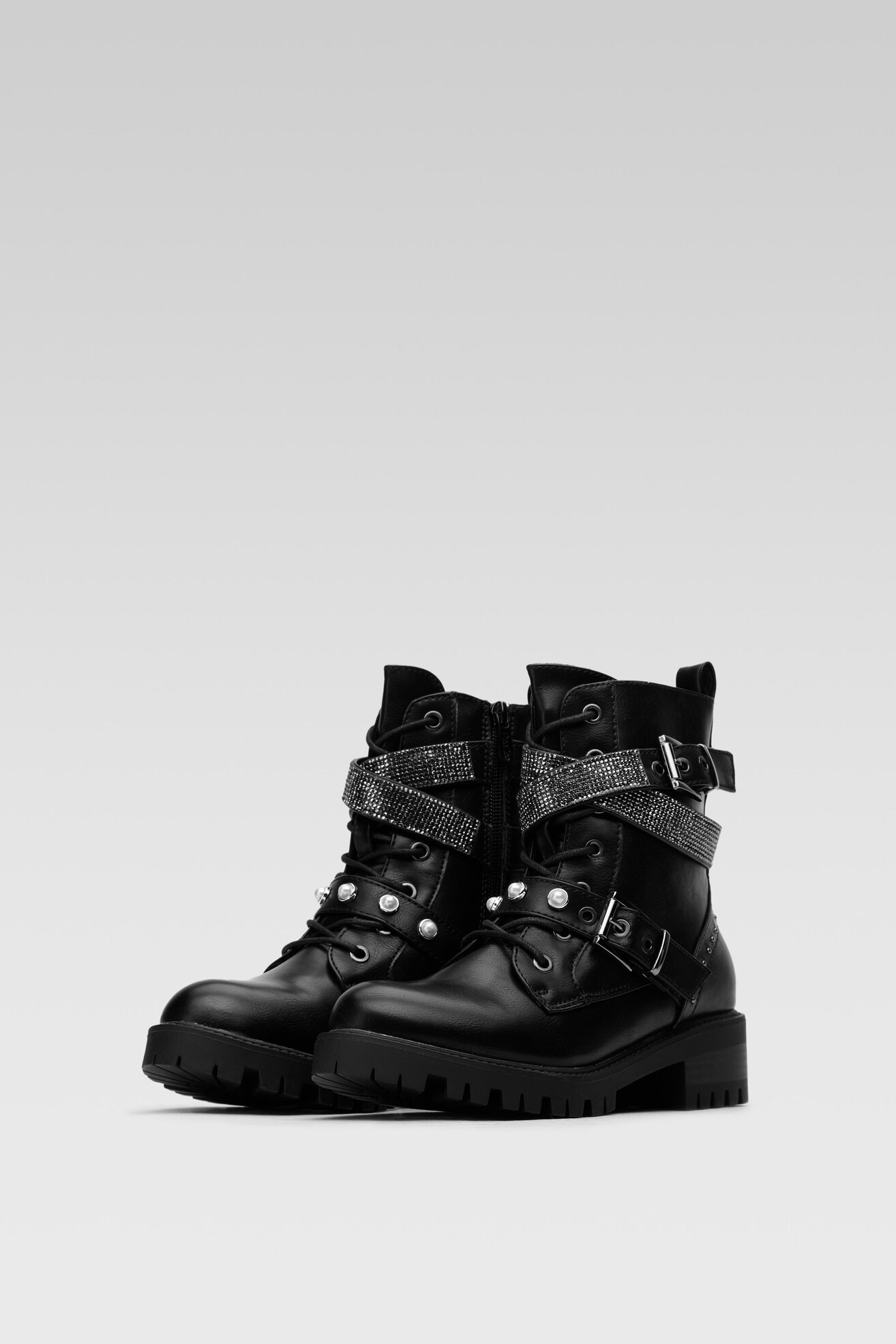 Trzewiki DeeZee WS5577-09 Czarny