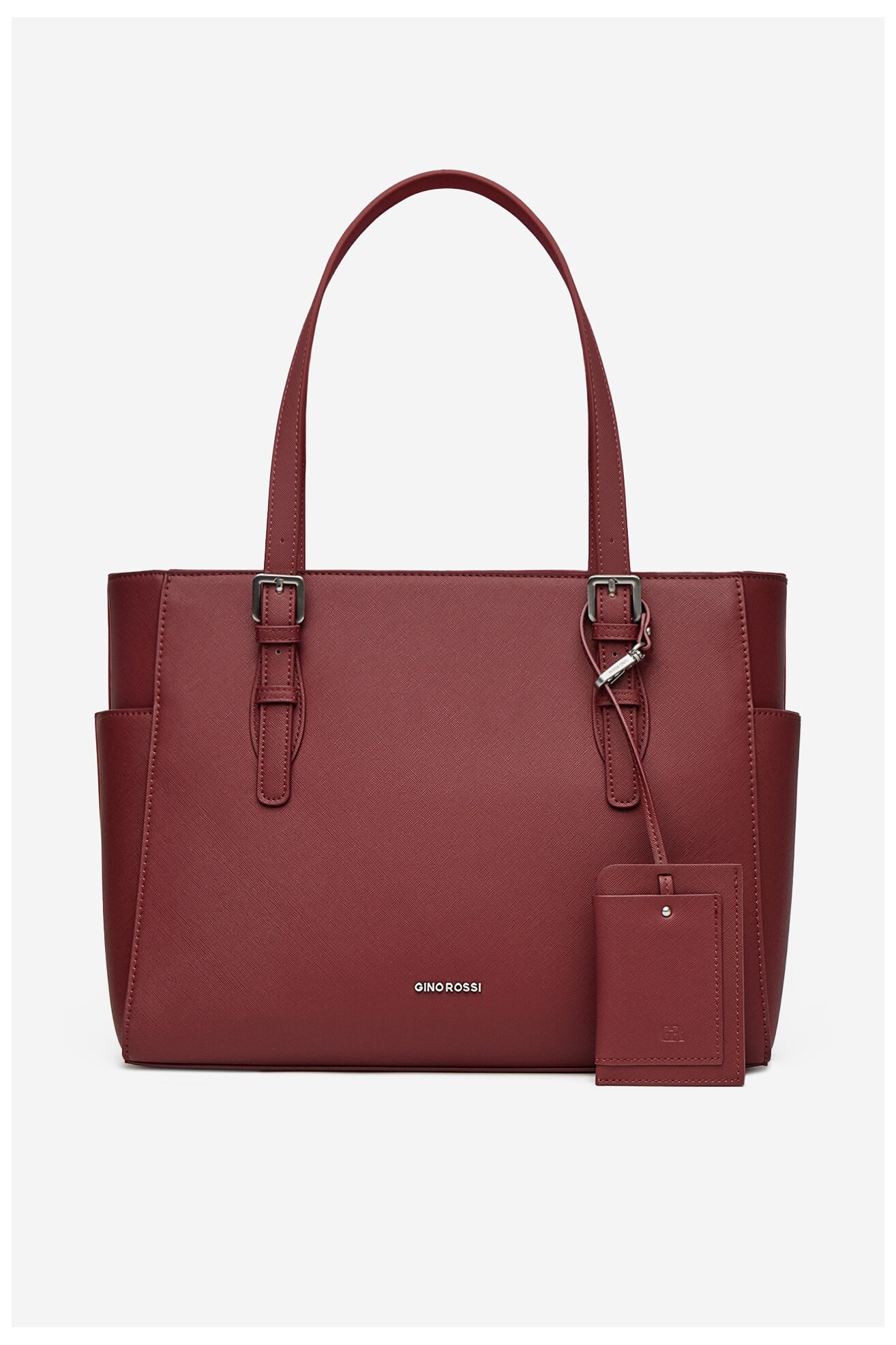 Kézitáska Gino Rossi RC-19681 BORDÓ