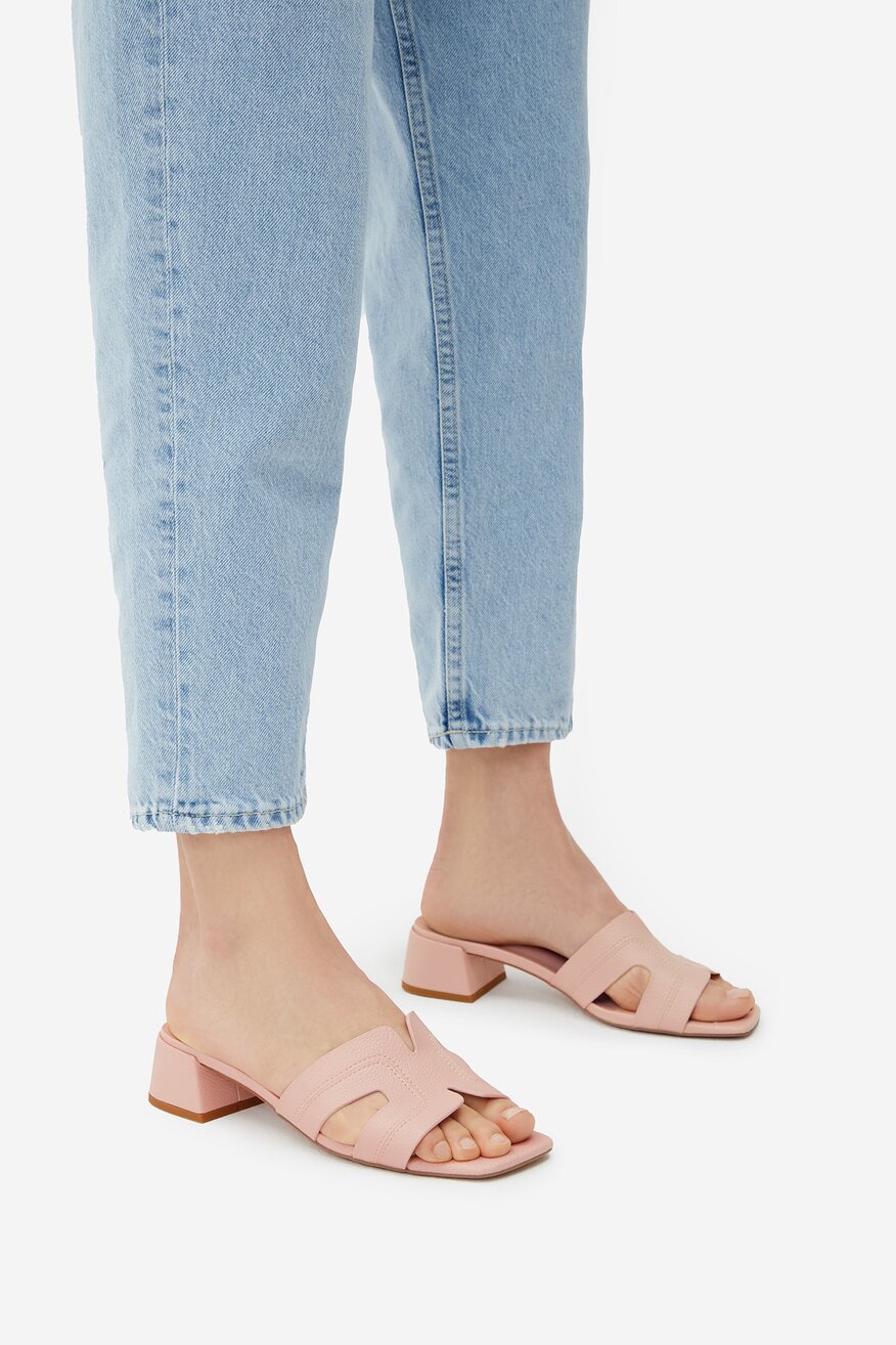 Jenny - Klapki na obcasie - 5906751025949