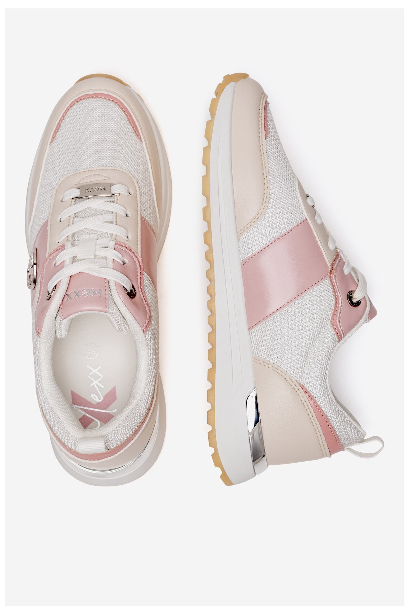 Tenisky Mexx MI001013651W SVĚTLE RŮŽOVÁ