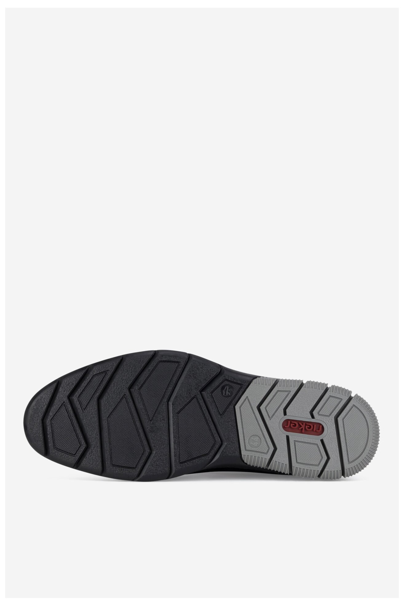 Półbuty Rieker 14450-00 Czarny