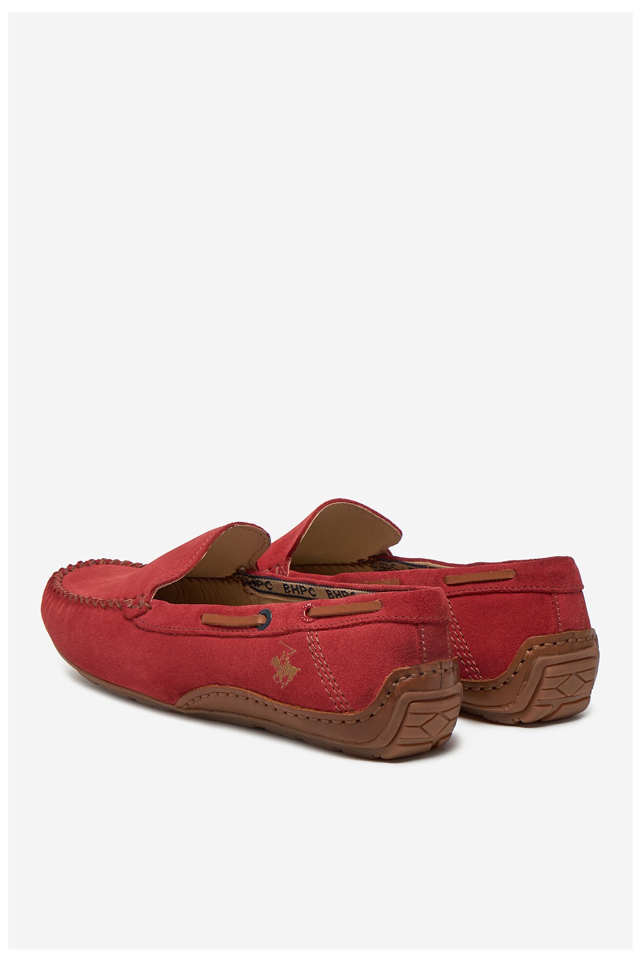 Mokasyn Beverly Hills Polo Club WB-VIESTE-07 Czerwony