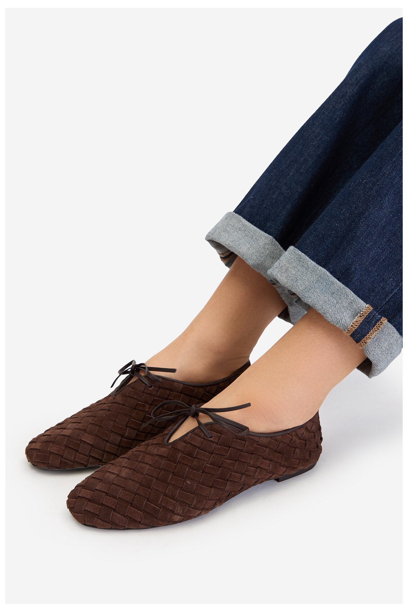 Напівчеревик Gino Rossi EO-26SS02 ТЕМНО-КОРИЧНЕВИЙ