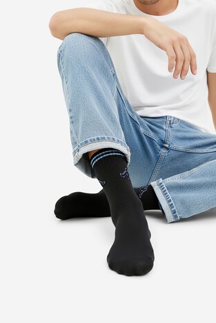 Čarape Kappa CEO_KR_KAPPA_ 006_W_AW25 (3 -PACK) CRNA