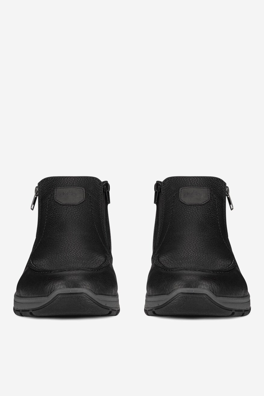 
                Rieker - Botki skórzane ocieplane - 5905588794554