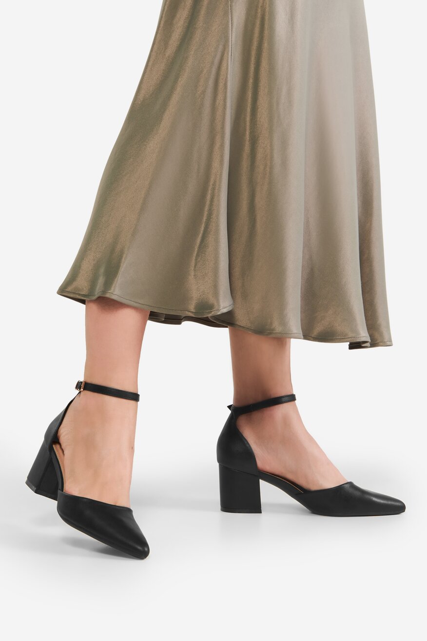 Pantofi cu toc Jenny NEGRU - 5903698052403