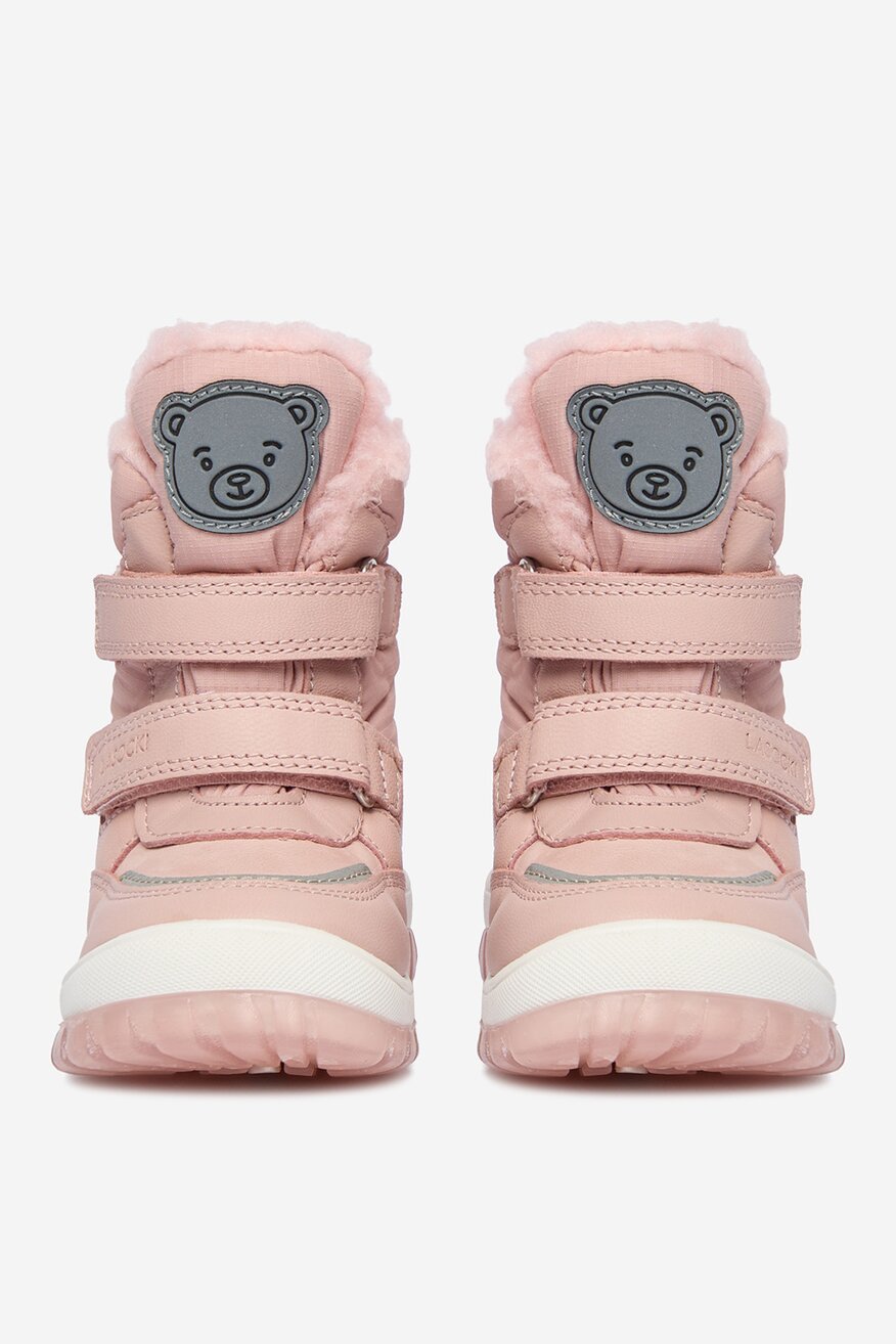 
                Lasocki Kids - Trzewiki skórzane ocieplane - 5906751259818