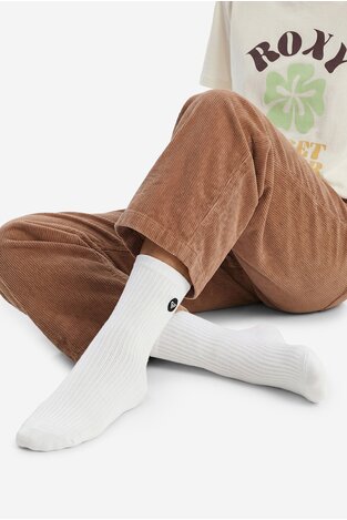 Шкарпетка ROXY AS_ROXY_02W_SS25 (3-PACK) БІЛИЙ
