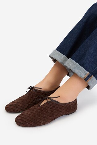 Напівчеревик Gino Rossi EO-26SS02 ТЕМНО-КОРИЧНЕВИЙ