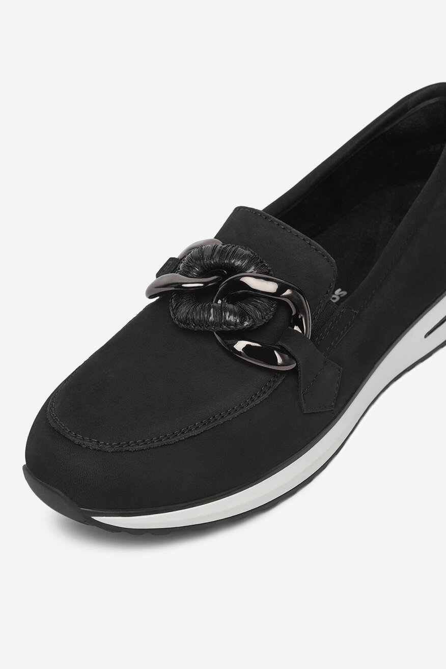 Remonte - Loafersy zamszowe - 2230074040277
