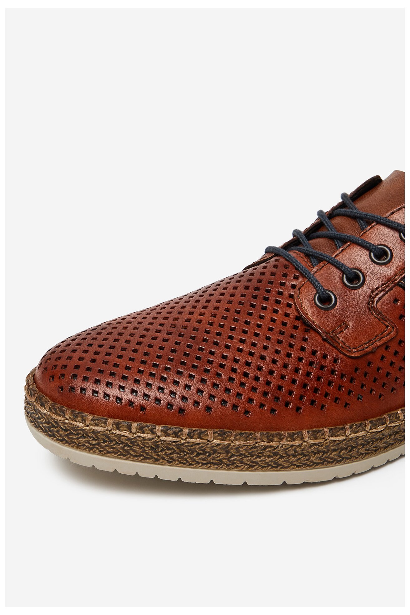 Espadryle Rieker B5214-24 Brązowy