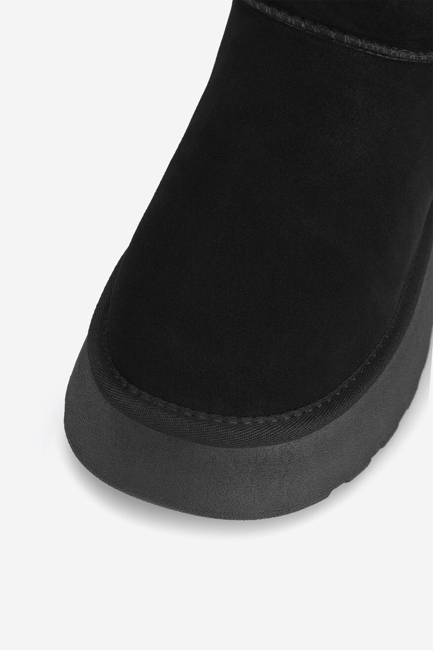 
                Badura - Śniegowce zamszowe ocieplane - 5905588957423