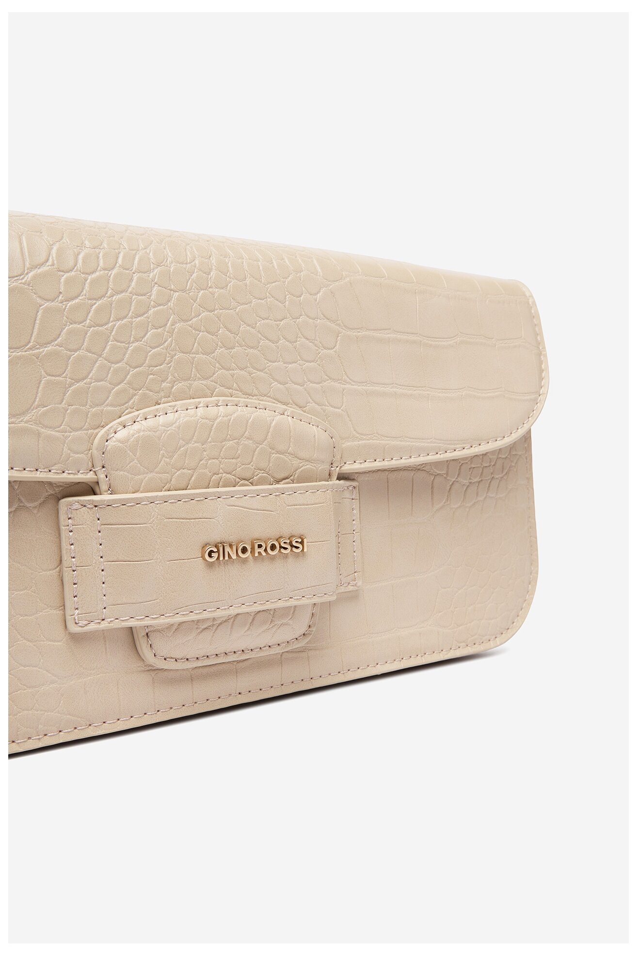 Сумка З Ремінцем Gino Rossi EO-LDA8554A БЕЖЕВИЙ