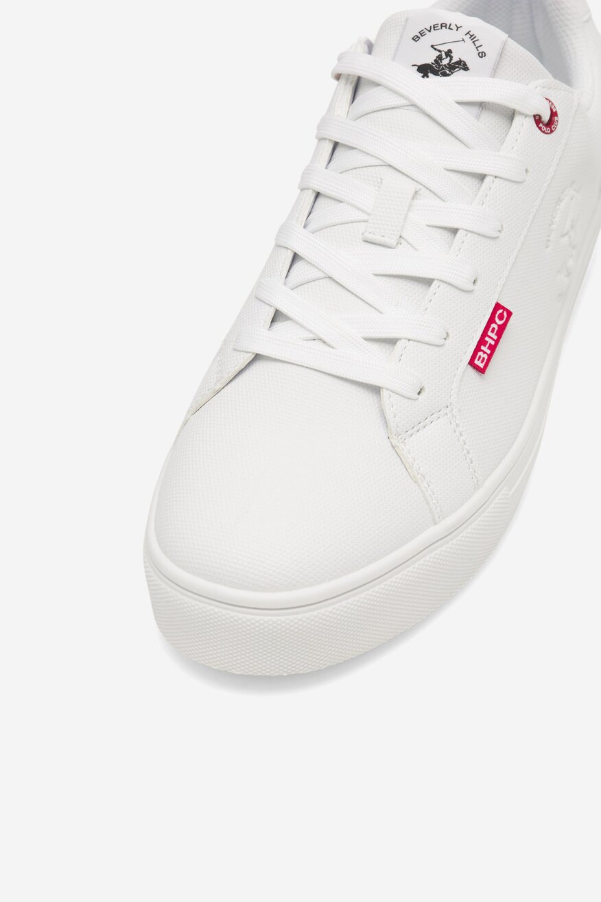 Vászoncipő Beverly Hills Polo Club FEHÉR - 5905588355786