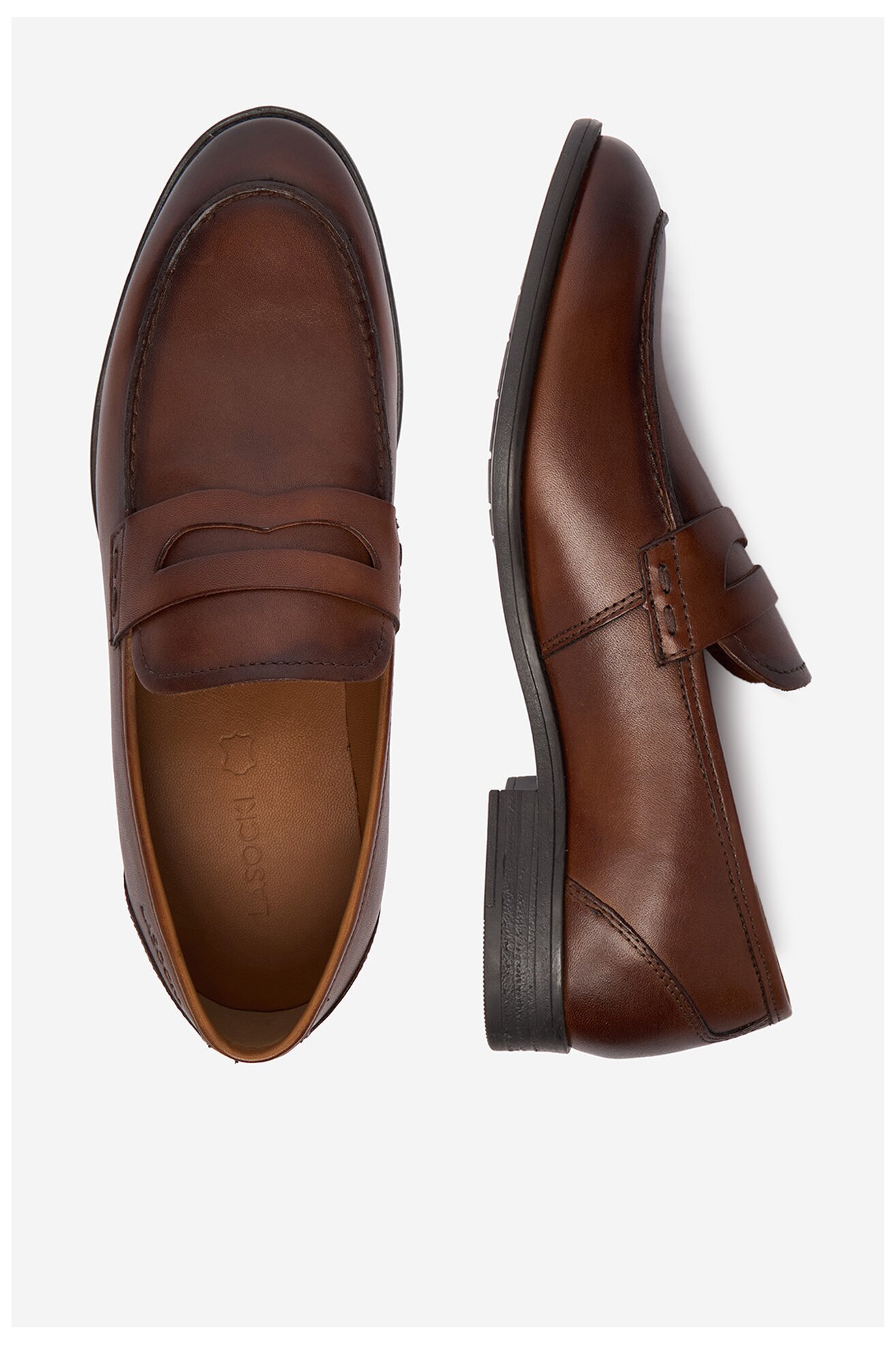 Половинки обувки Lasocki CEO-MILTON-03 MB КАФЯВ