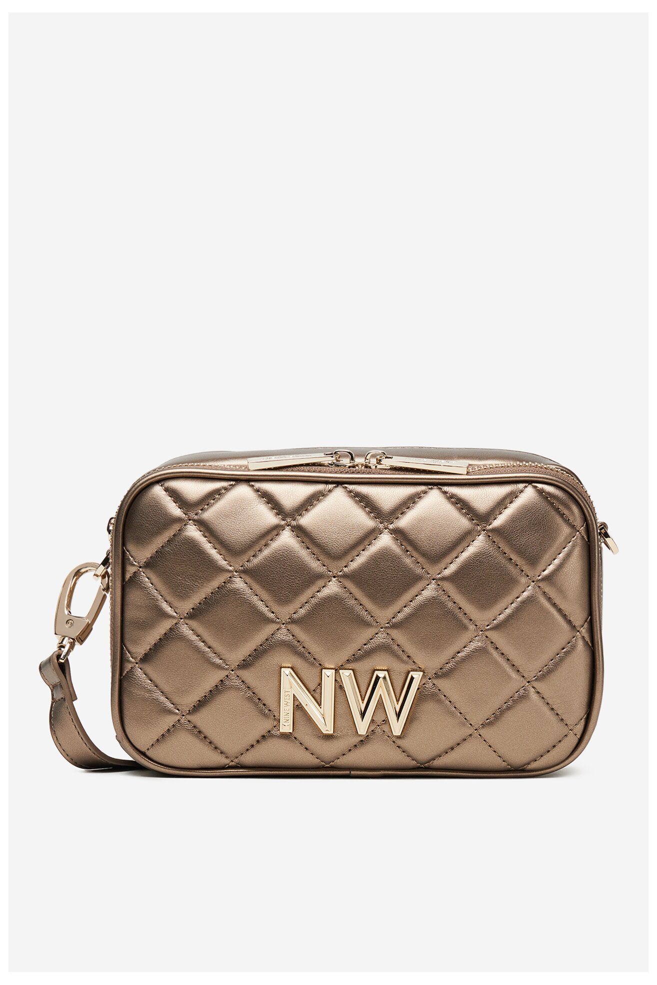 Kézitáska NINE WEST CEO-GREENWICH-GLAM-LX7669 SÖTÉTEZÜST