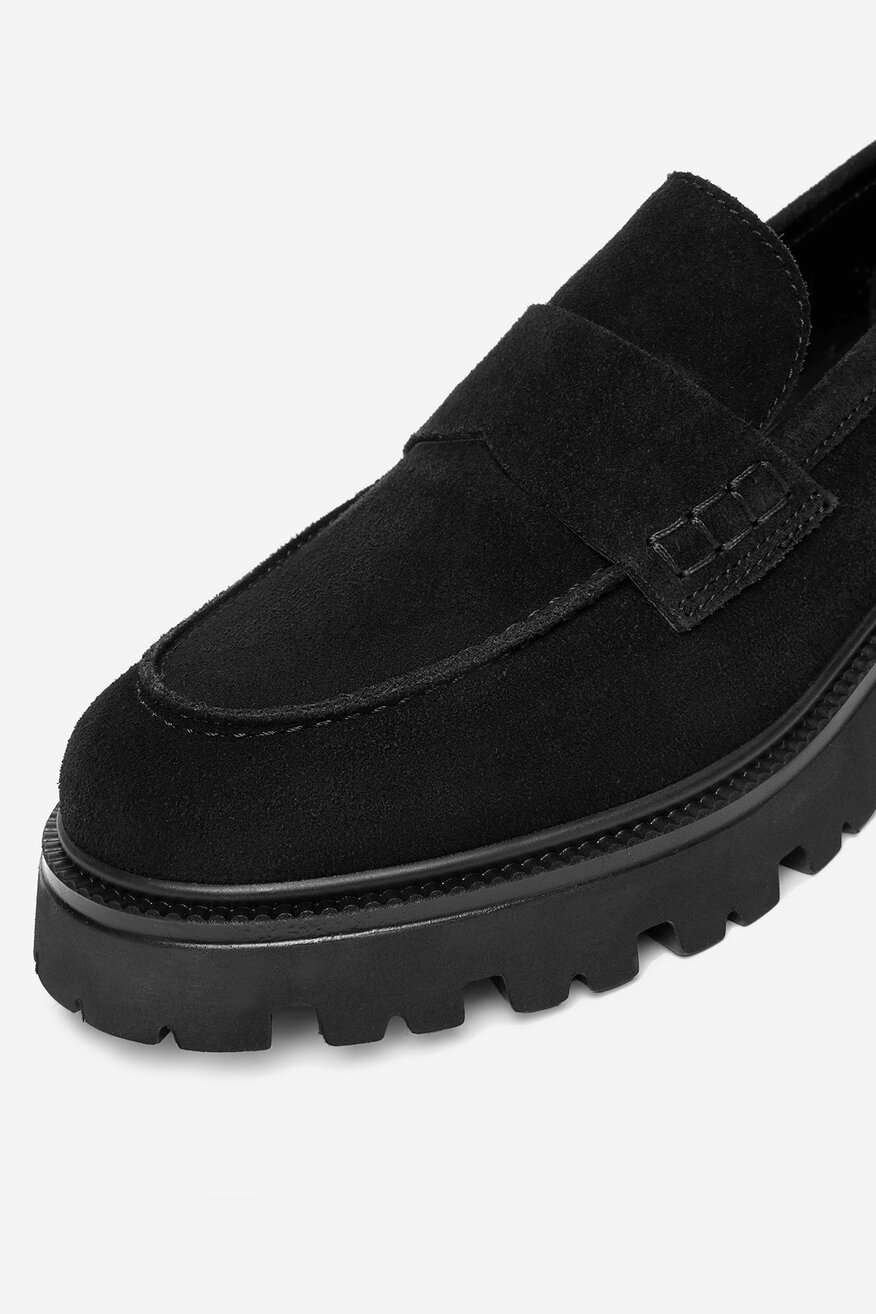 Badura - Loafersy zamszowe - 5906751342091