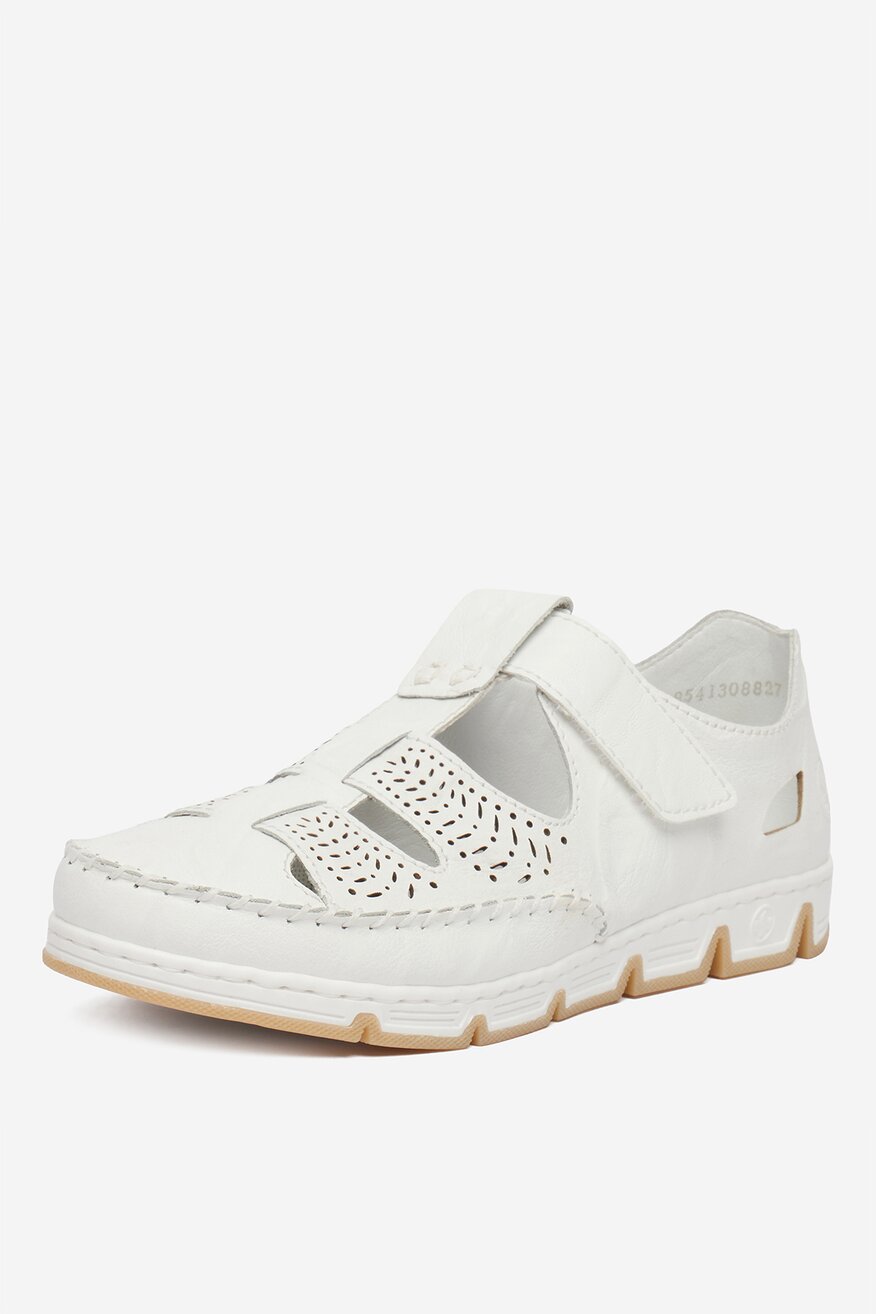 
                Половинки обувки Rieker БЯЛ - 5906751832356