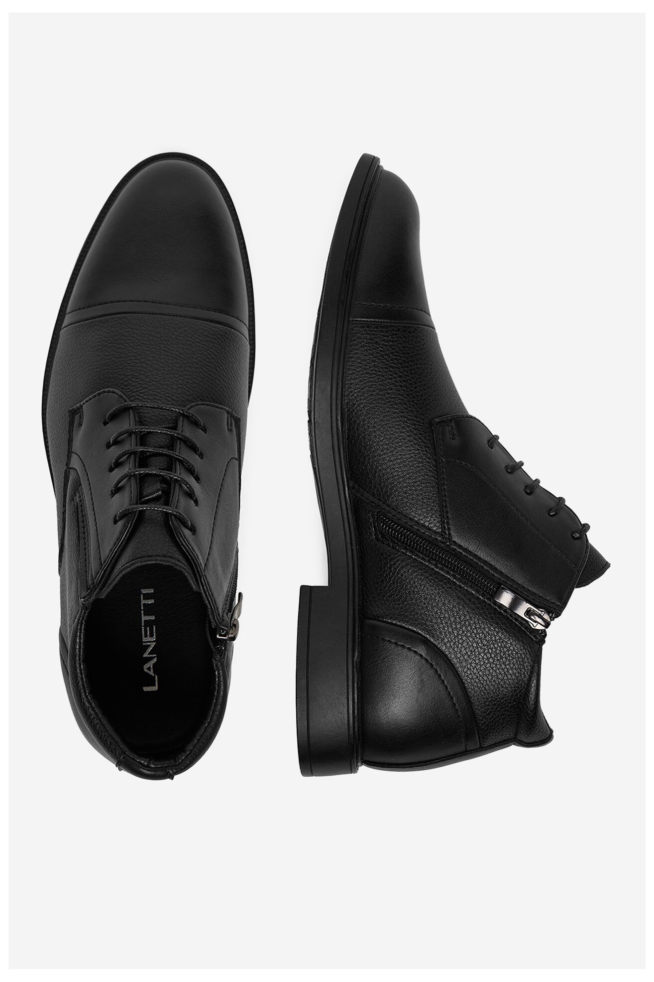 Csizma Lanetti CEO-B33735-1 FEKETE