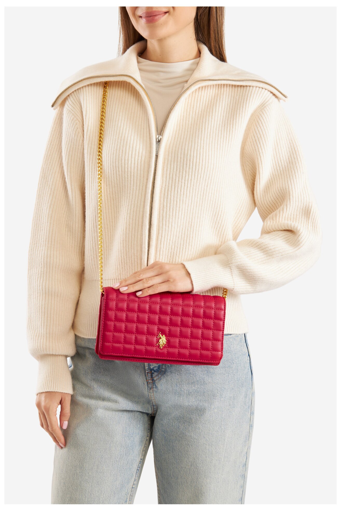 Torba U.S. POLO ASSN. BEUXT8444WVP CRVENA