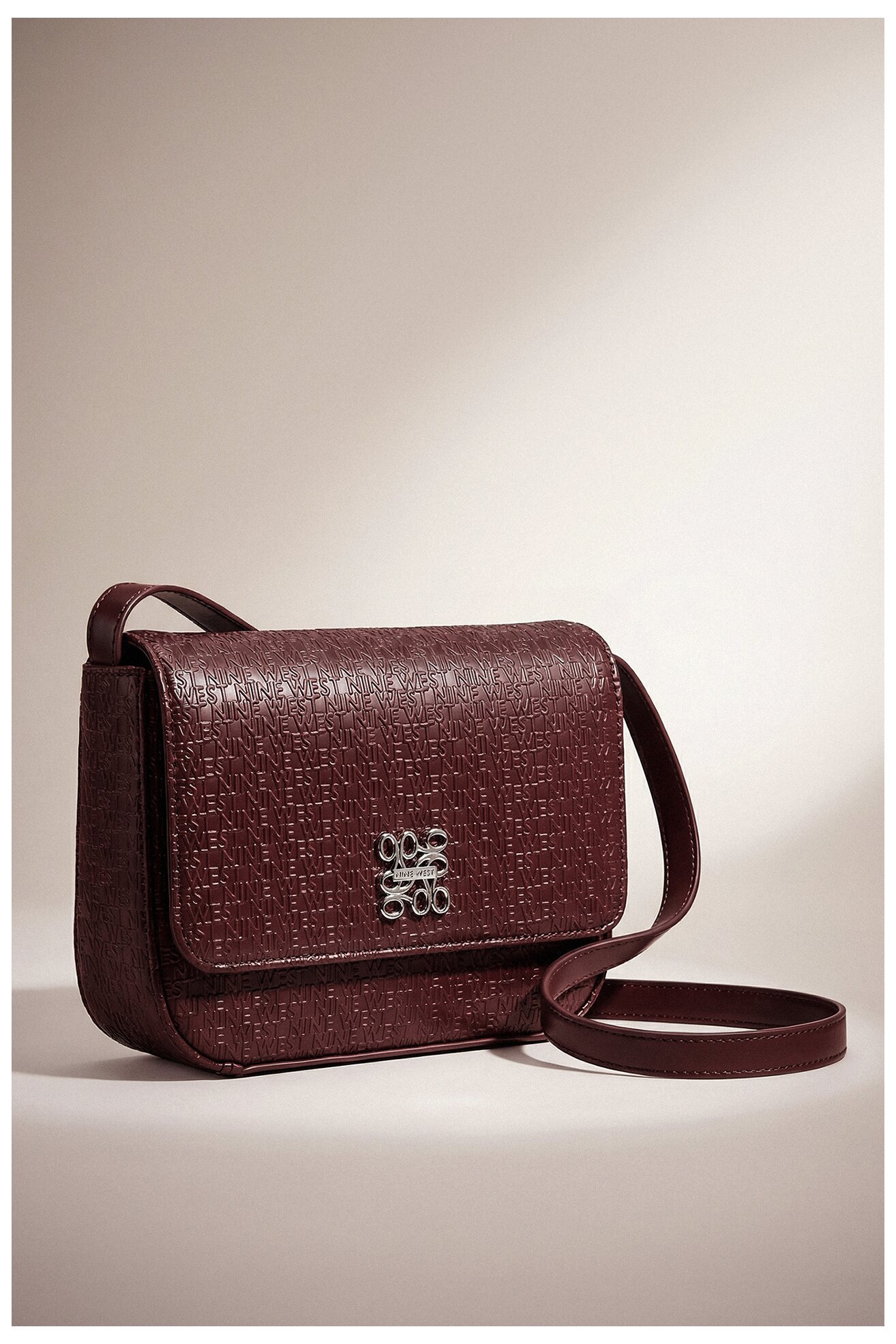 Дамска чанта NINE WEST CEO-HAMPSHIRE-I-LDA8176 БОРДО